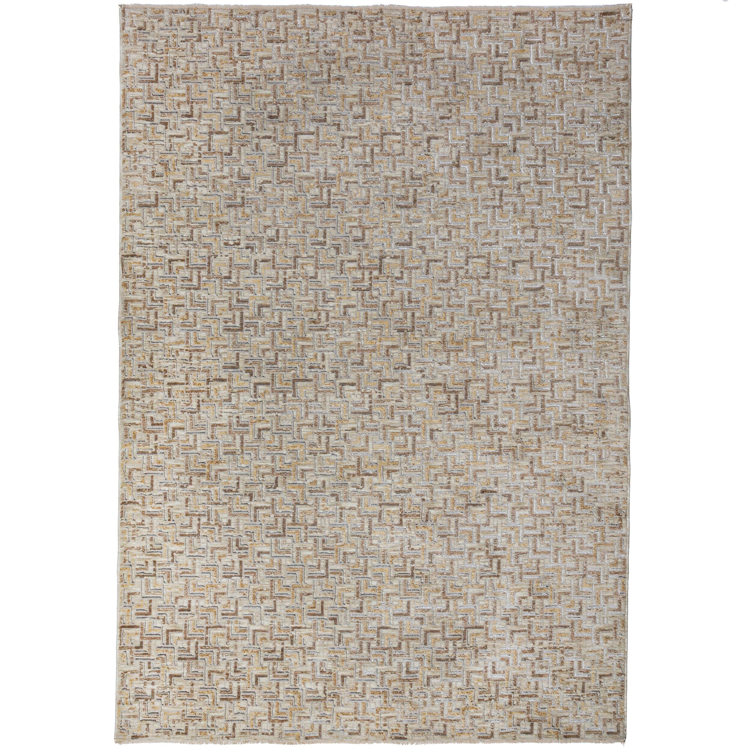 FLAIR RUGS Designteppich »KADO« rechteckig 7 mm Höhe Eleganter Schimmer-Effekt