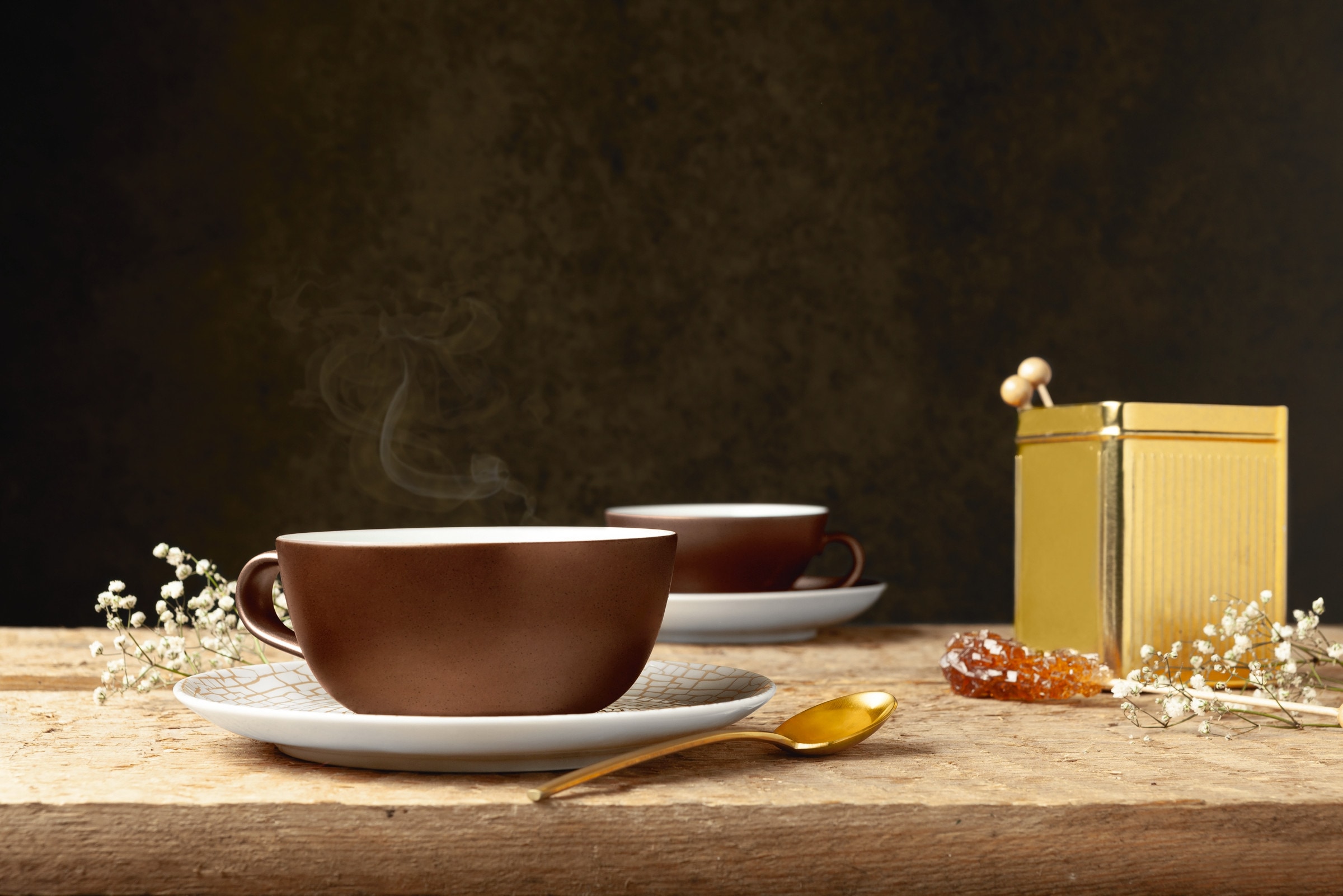 Seltmann Weiden Frühstücksteller »Liberty Bronze« Dessertteller, Kuchenteller