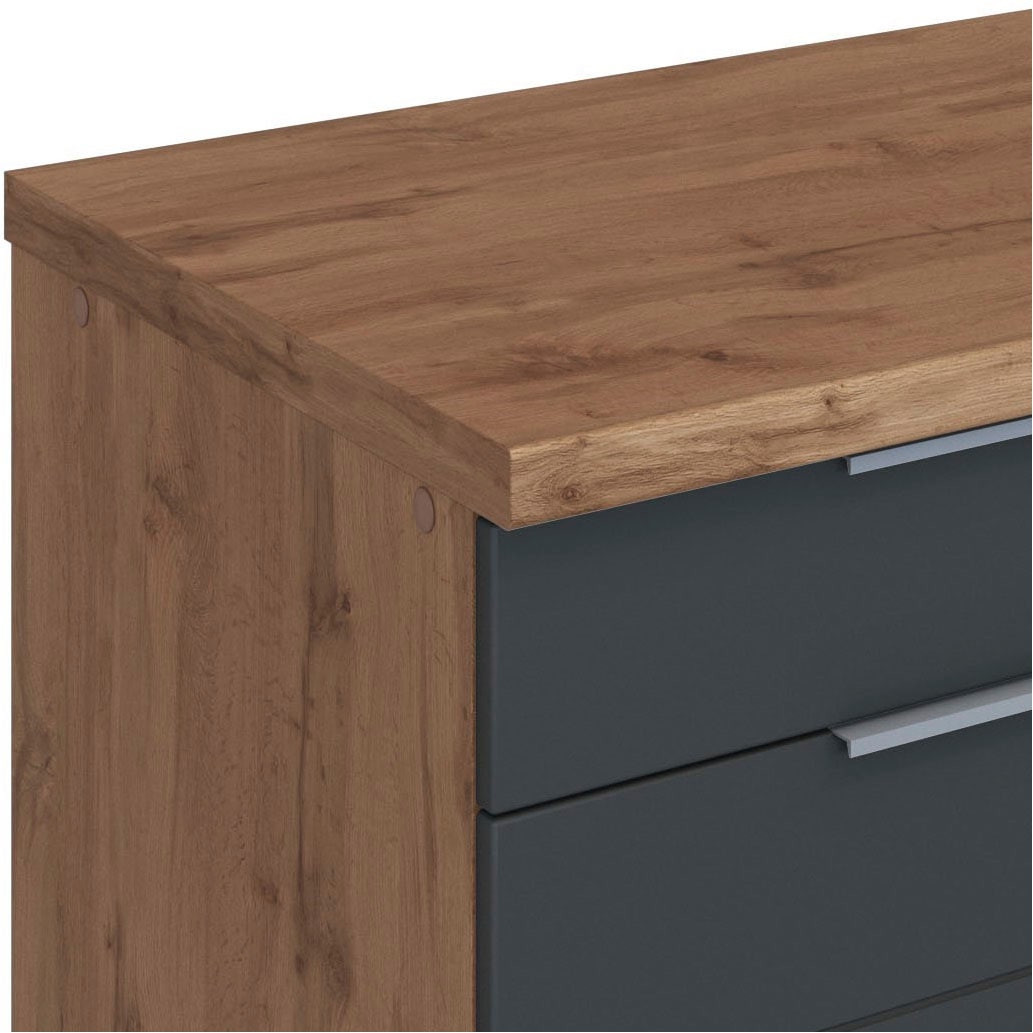 KOCHSTATION Kücheninsel »KS-Luhe, Breite 153 cm, mit Flaschenregal«, MDF-Fronten, Arbeitsplatte 38mm stark