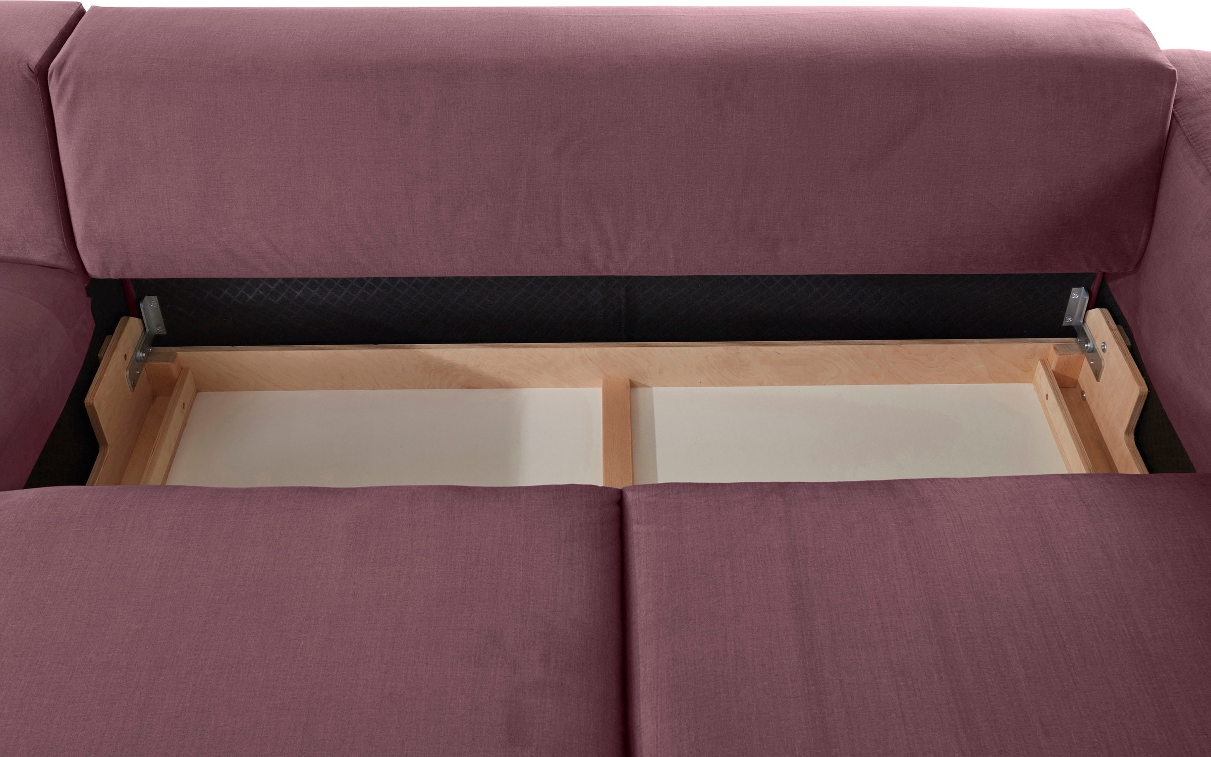 Places of Style Ecksofa »Bloomfield, bequem und elegant, OTTOs Choice, L-Form«, wahlweise mit Bettfunktion und Bettkasten