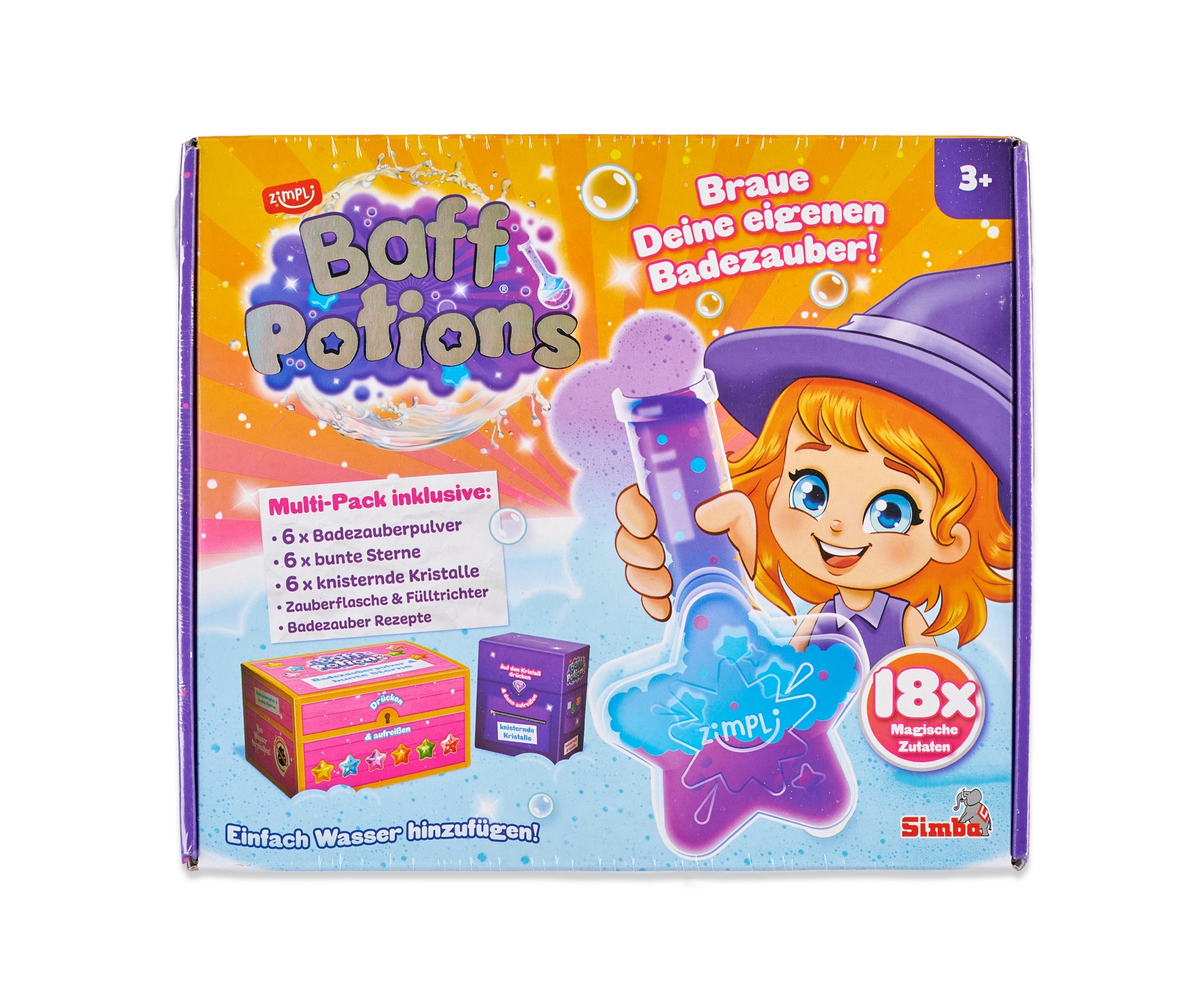 SIMBA Kreativset »Baff Potions Badezauberset«