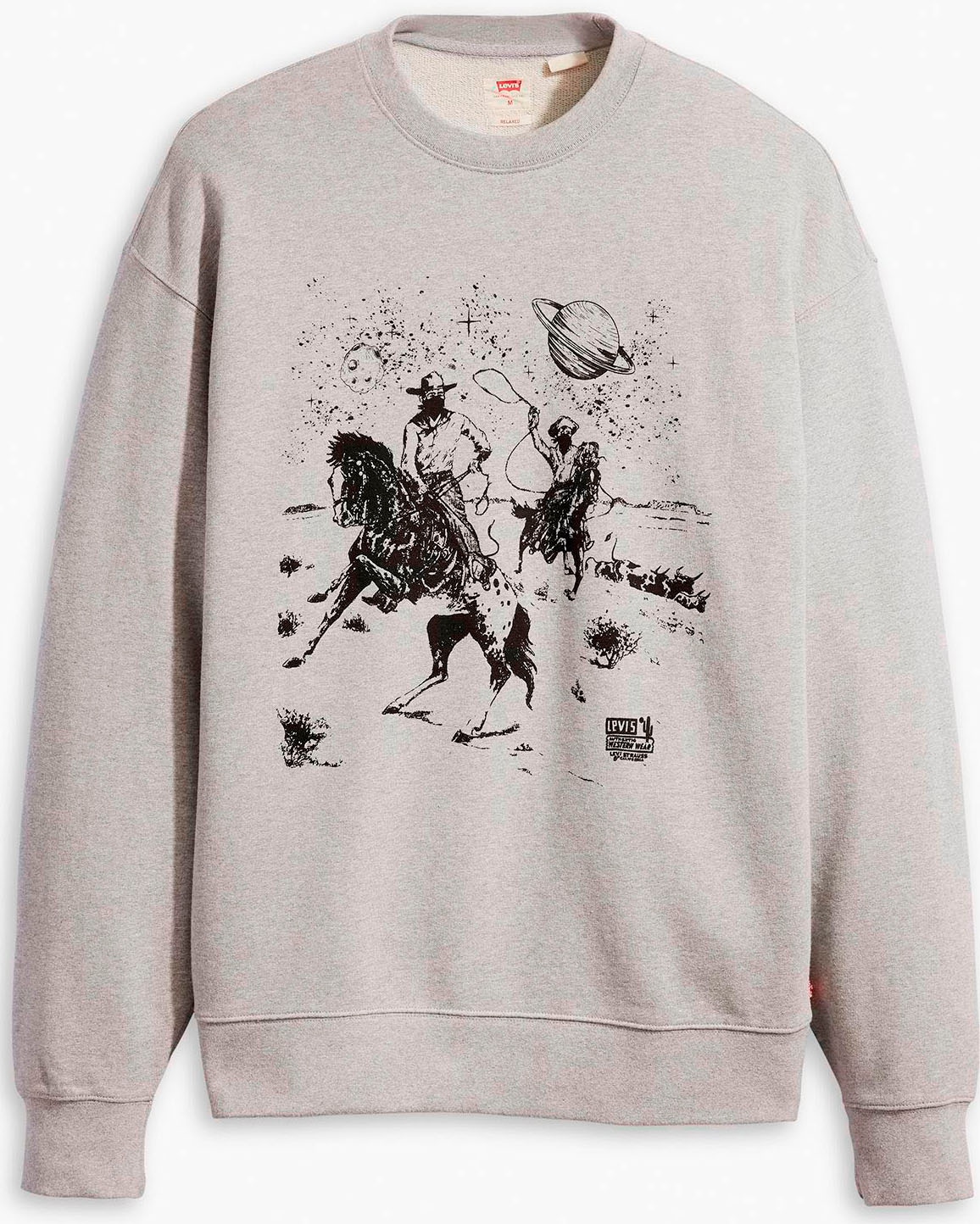 Levi's® Sweatshirt »RELAXD GRAPHIC CREW GREYS«