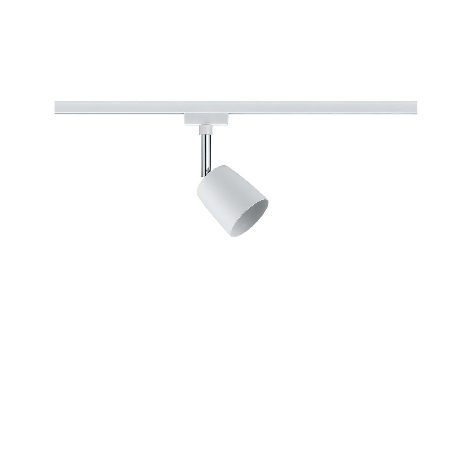 Paulmann Schienensystem-Leuchten »URail Schienenspot Cover GU10 max. 10W 230V Schwarz matt, Chrom«, Einzelspot, dimmbar