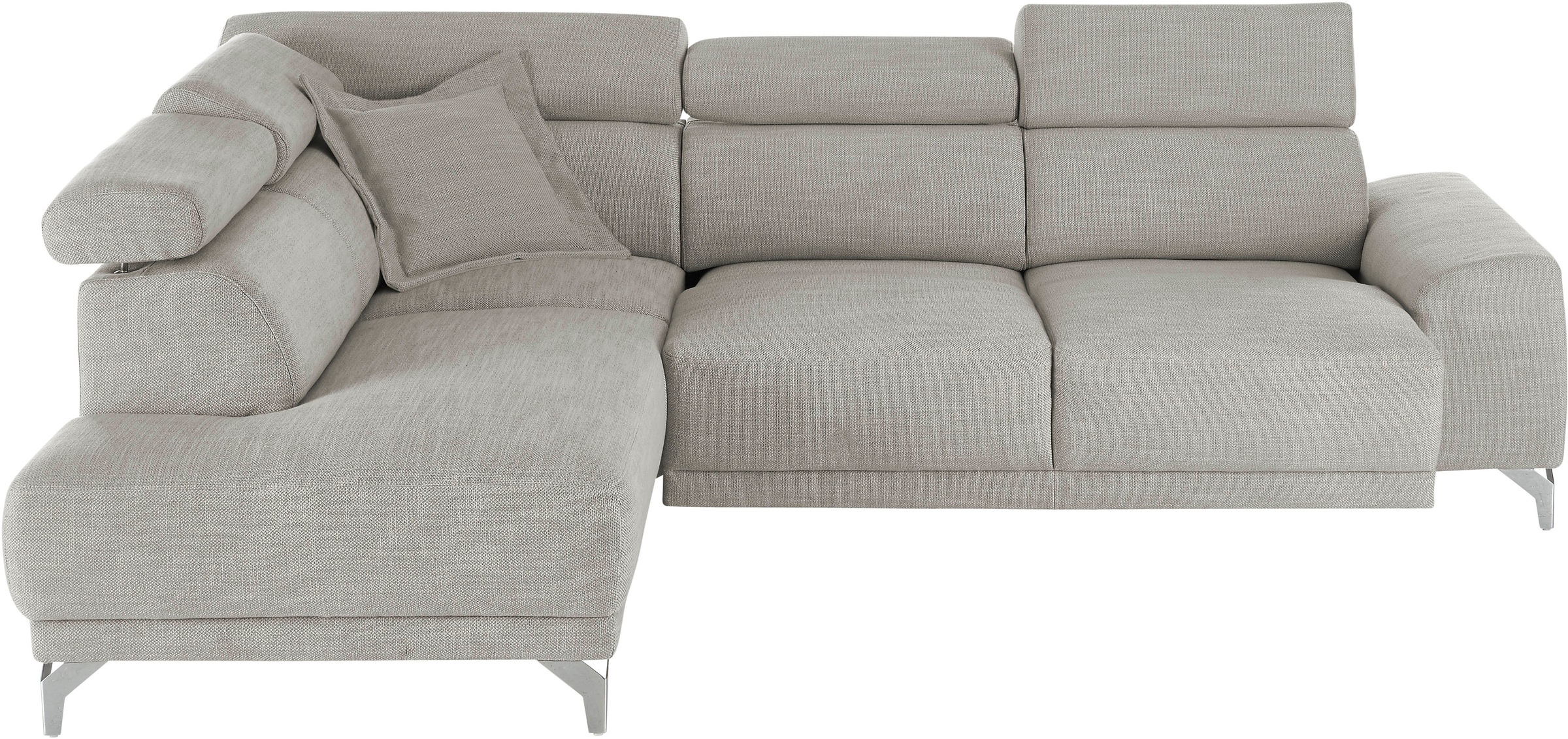 3C Candy Ecksofa »Greve Sofa immer mit manuelle Kopfteilverstellungen, mode günstig online kaufen