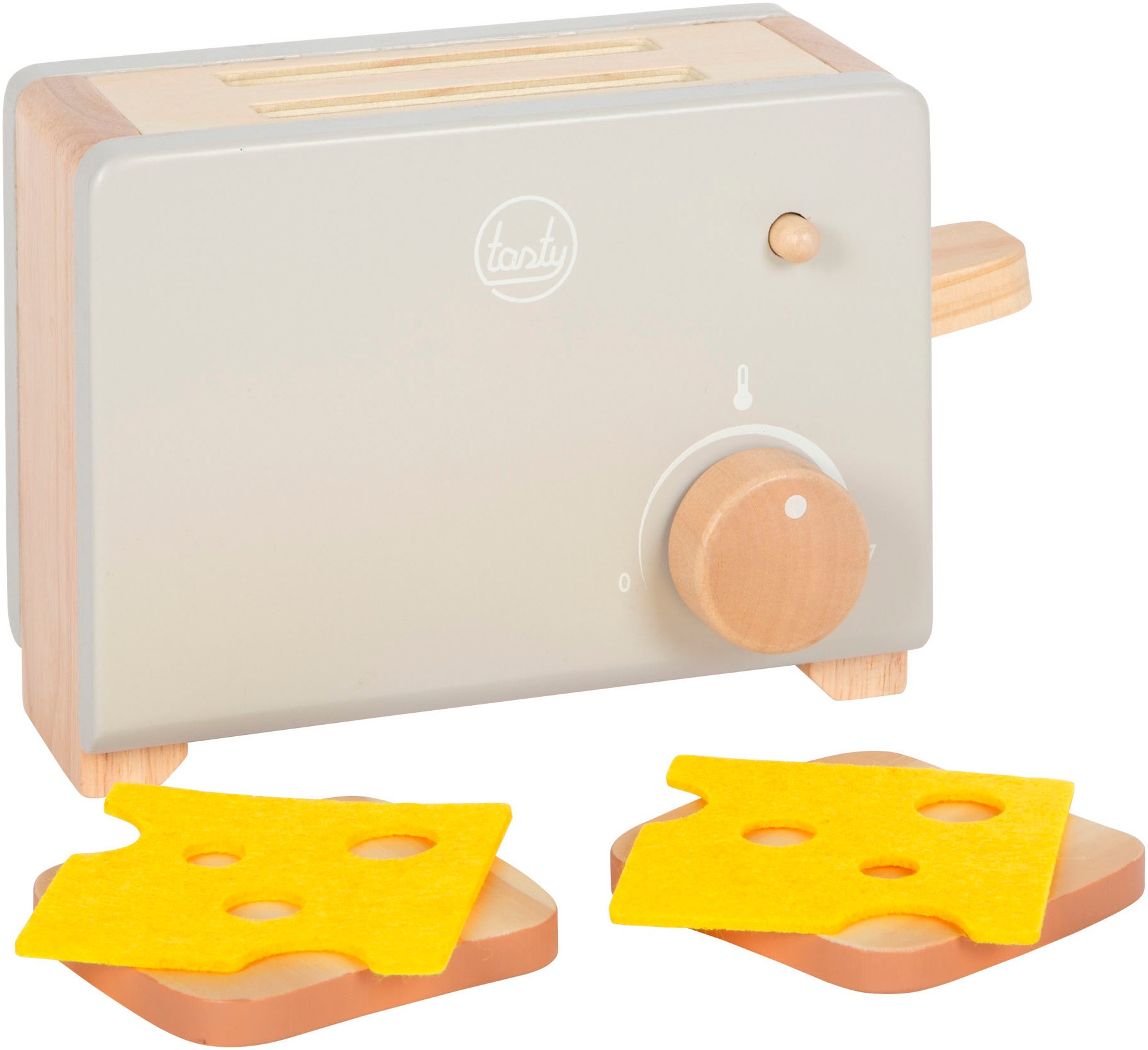 Small Foot Kinder-Toaster »Toaster-Set, grau tasty«