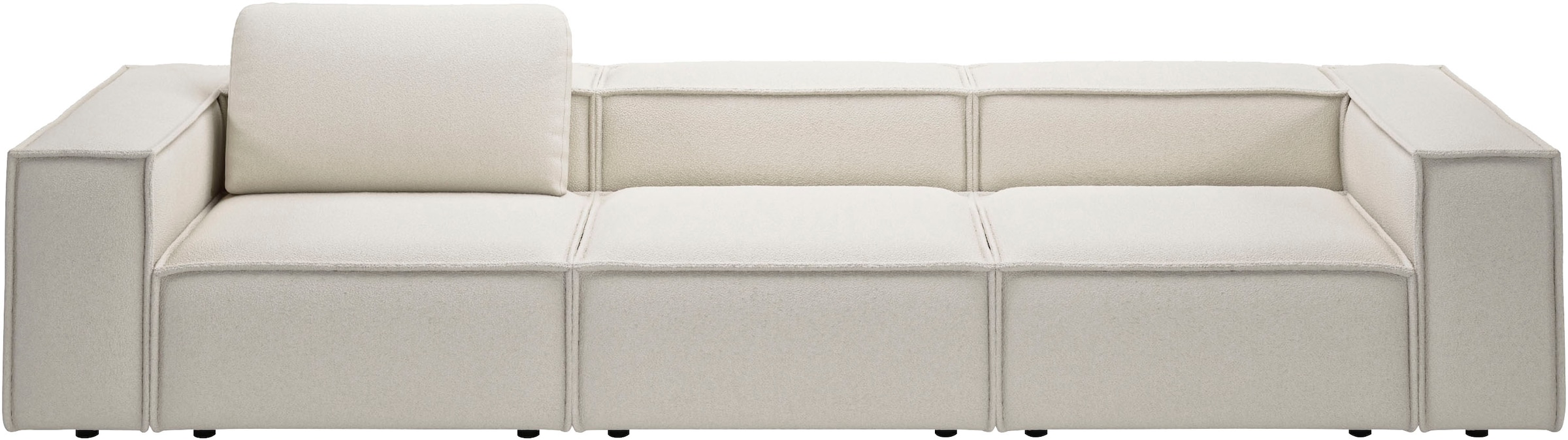 Places of Style 3,5-Sitzer »Watertown, modernes Big-Sofa XXL, 336 cm Breite, auch in Feincord«, Riesiges Designersofa mit viel Platz & weichen Bezügen in Trendfarben
