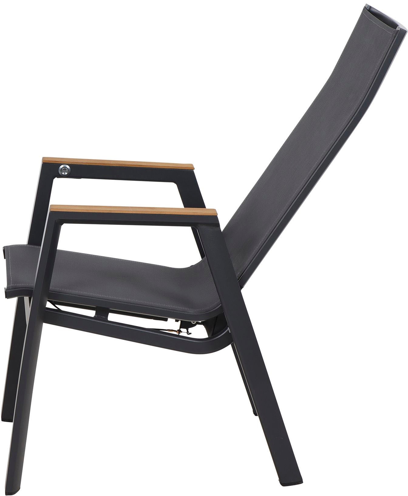 Siena Garden Garten-Essgruppe »Rondo«, (Set, 5 tlg.), bestehend aus 4 Sesseln und 1 Tisch