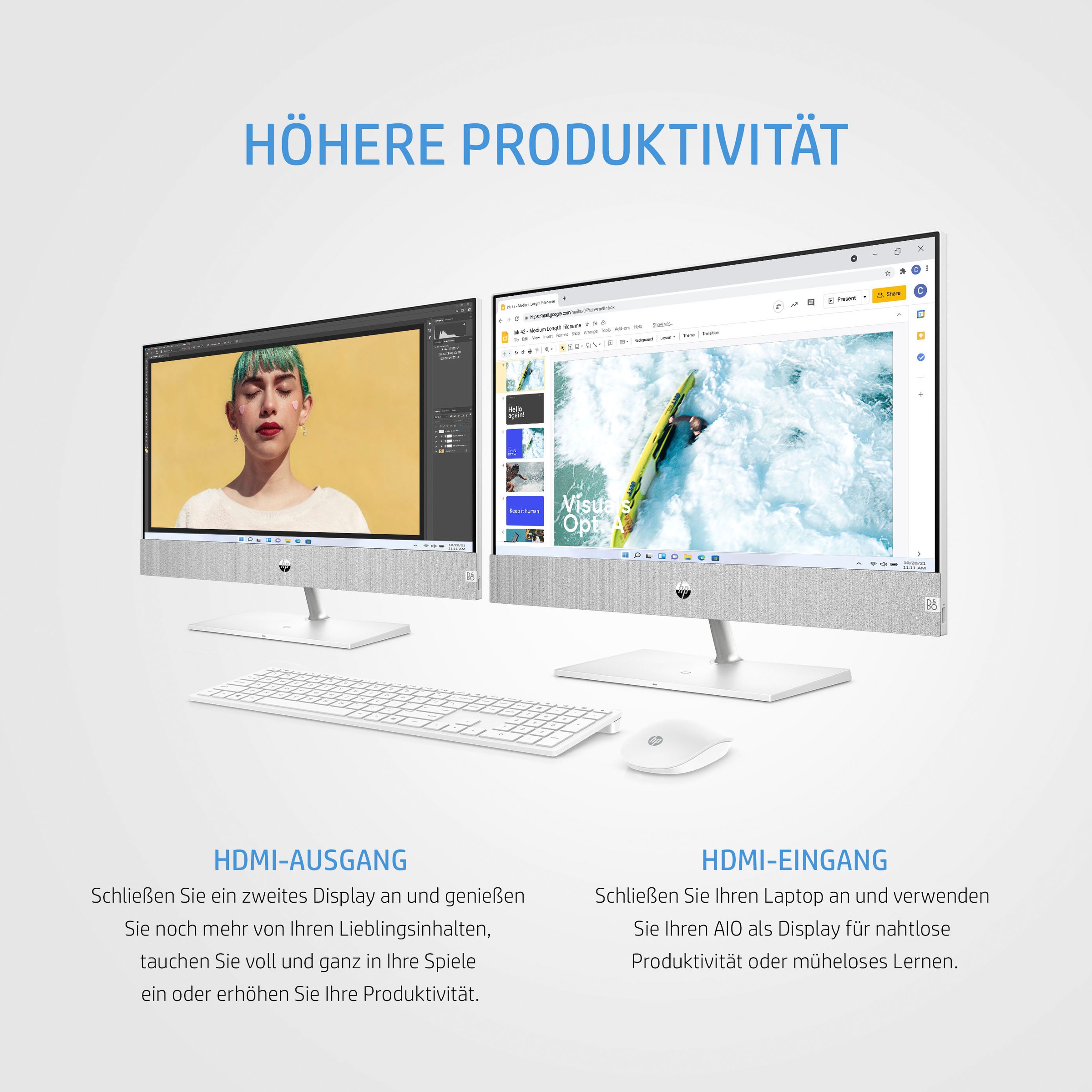 HP All-in-One PC »Pavilion 27-ca0001ng«