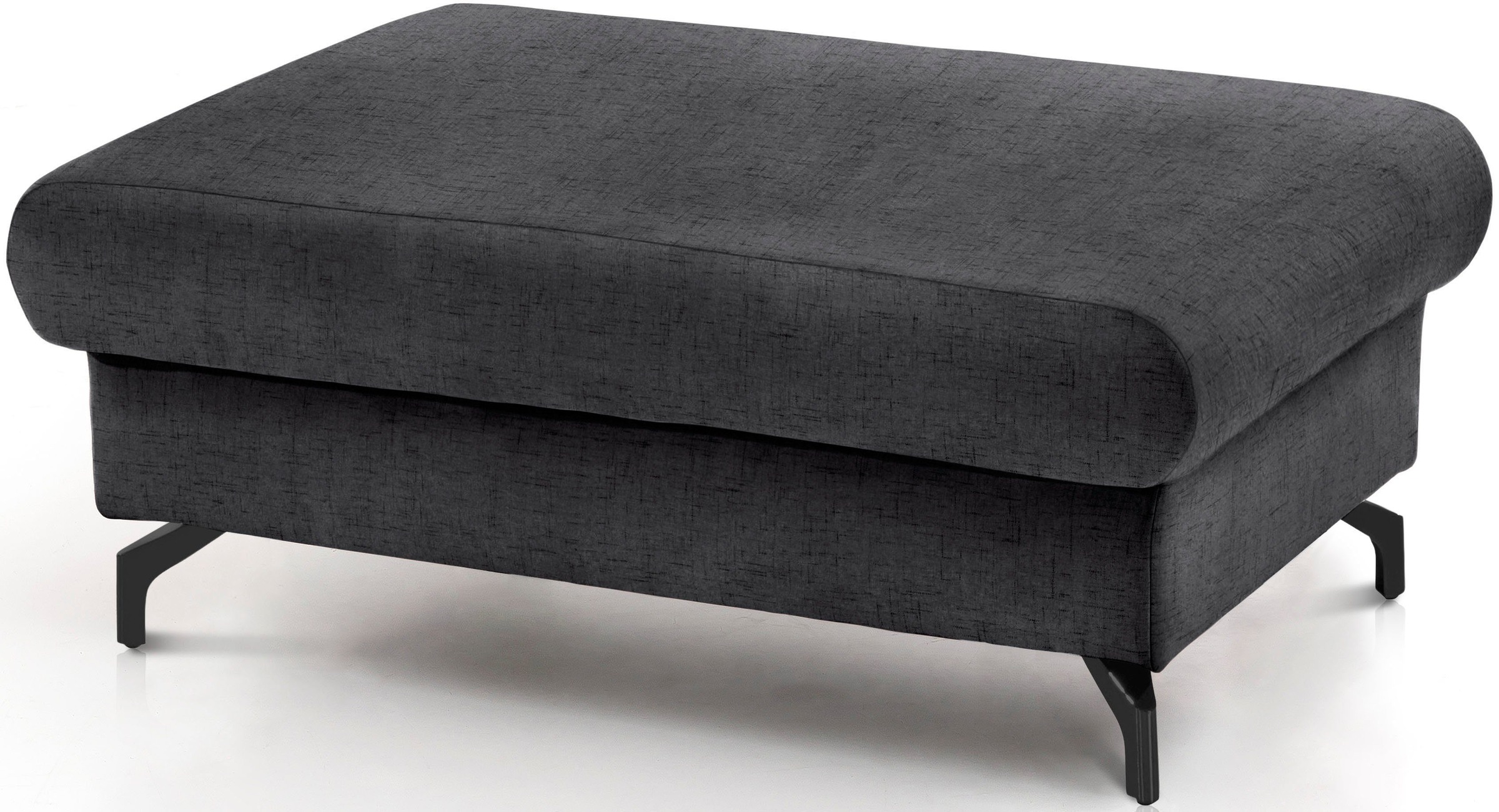 COTTA Polstergarnitur »Komaris L-Form«, (Set), Set bestehend aus: Ecksofa mit Kopfteilverstellung & Hocker