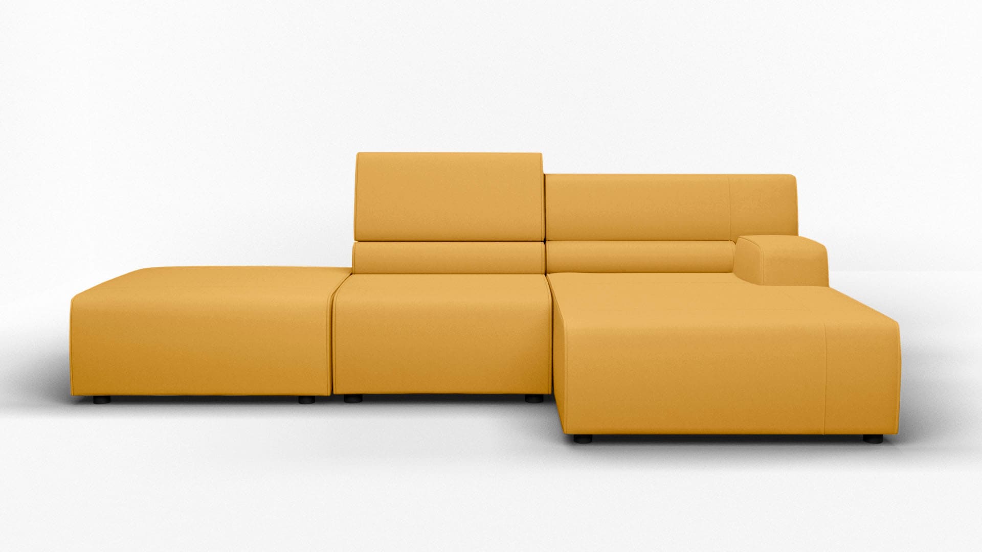 Egoitaliano Ecksofa »Babouche, Designsofa mit außergewöhnlichem Sitzkomfort günstig online kaufen