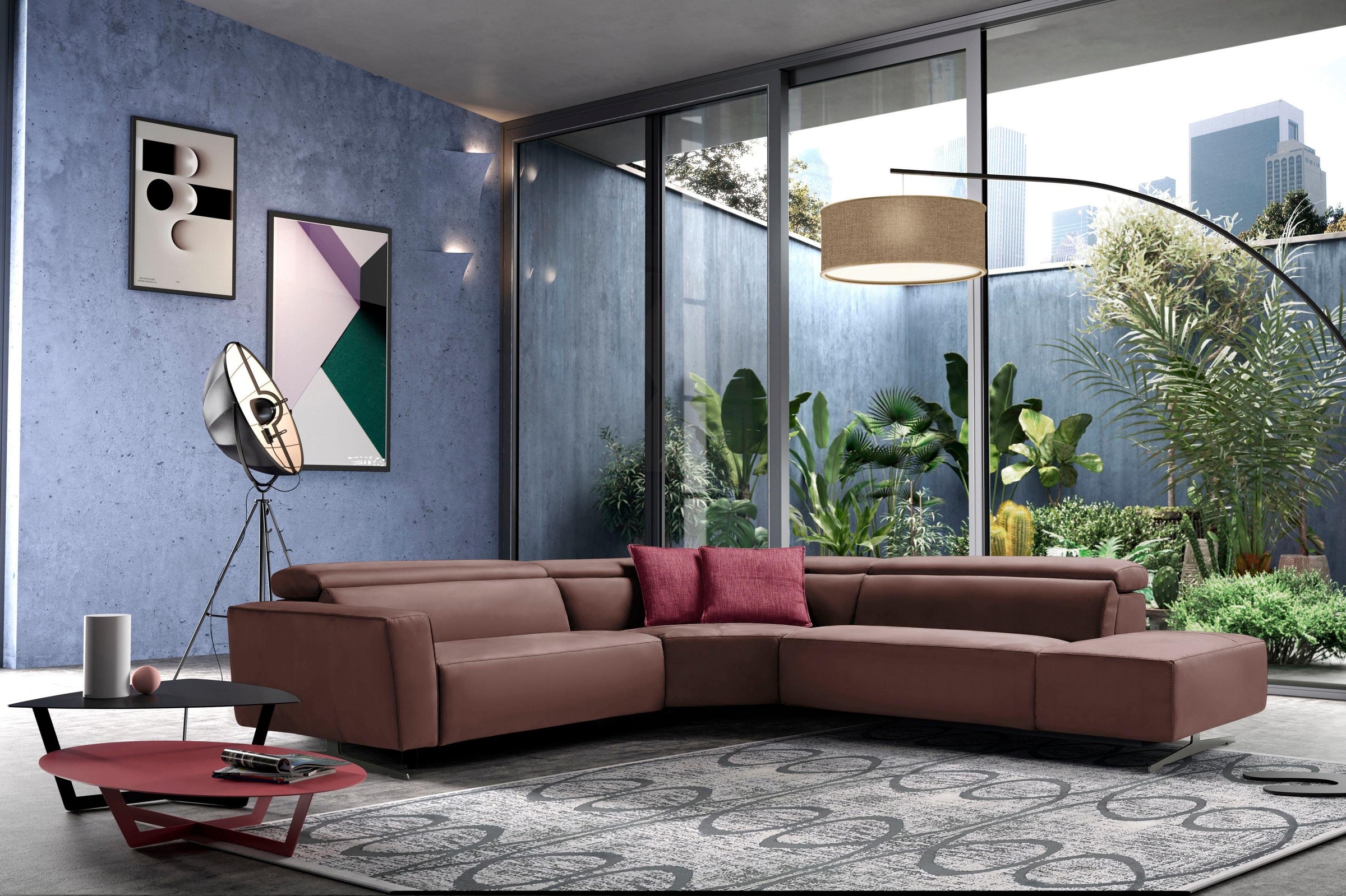 Egoitaliano Ecksofa »Stefanie-e, Designsofa der Extraklasse, bequem mit hoh günstig online kaufen