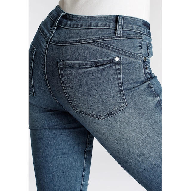 Arizona Skinny-fit-Jeans, Normale Leibhöhe online bestellen