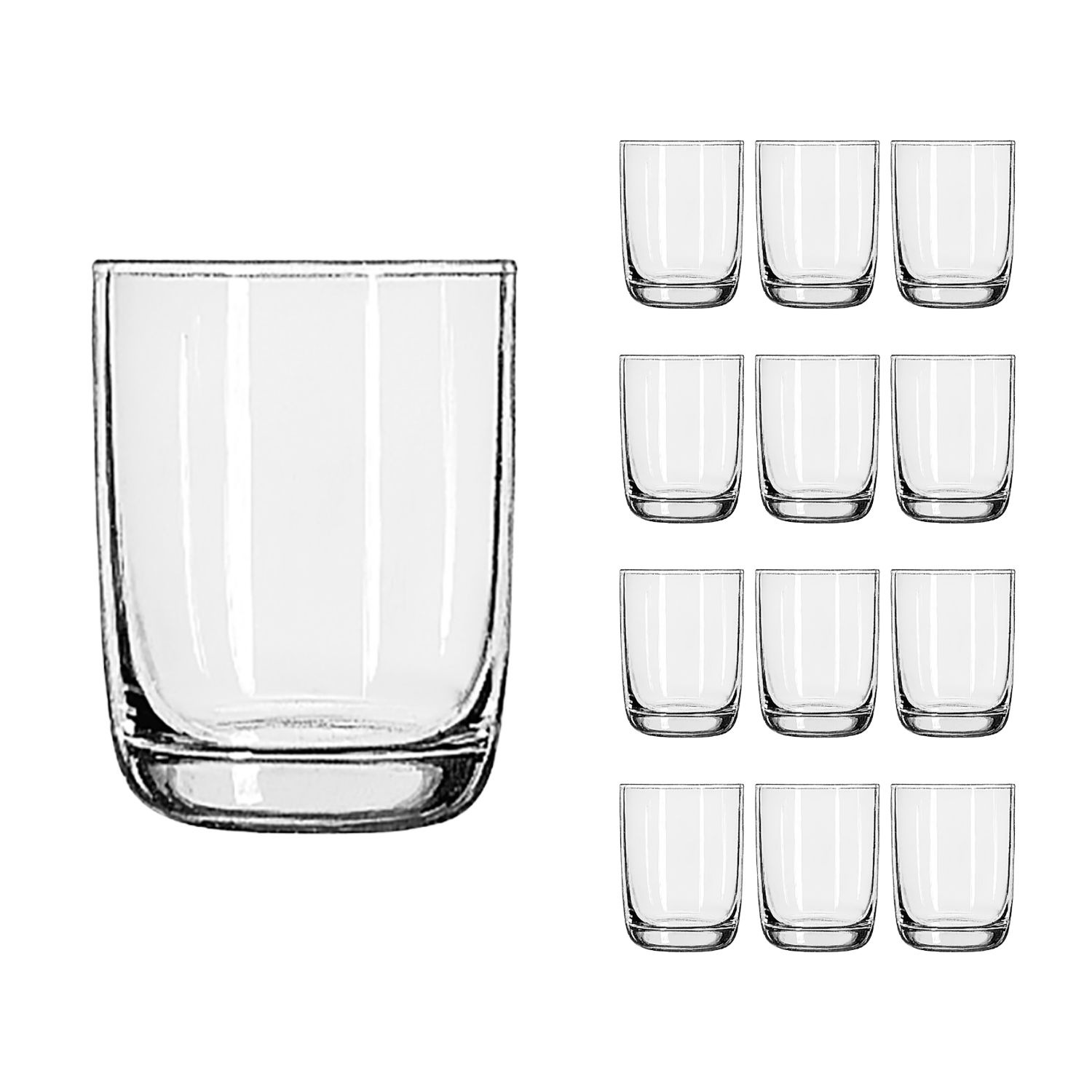 LIBBEY Glas »Rocks HEAVY BASE« 12er Set, H: 9, Ø: 7, 230 ml