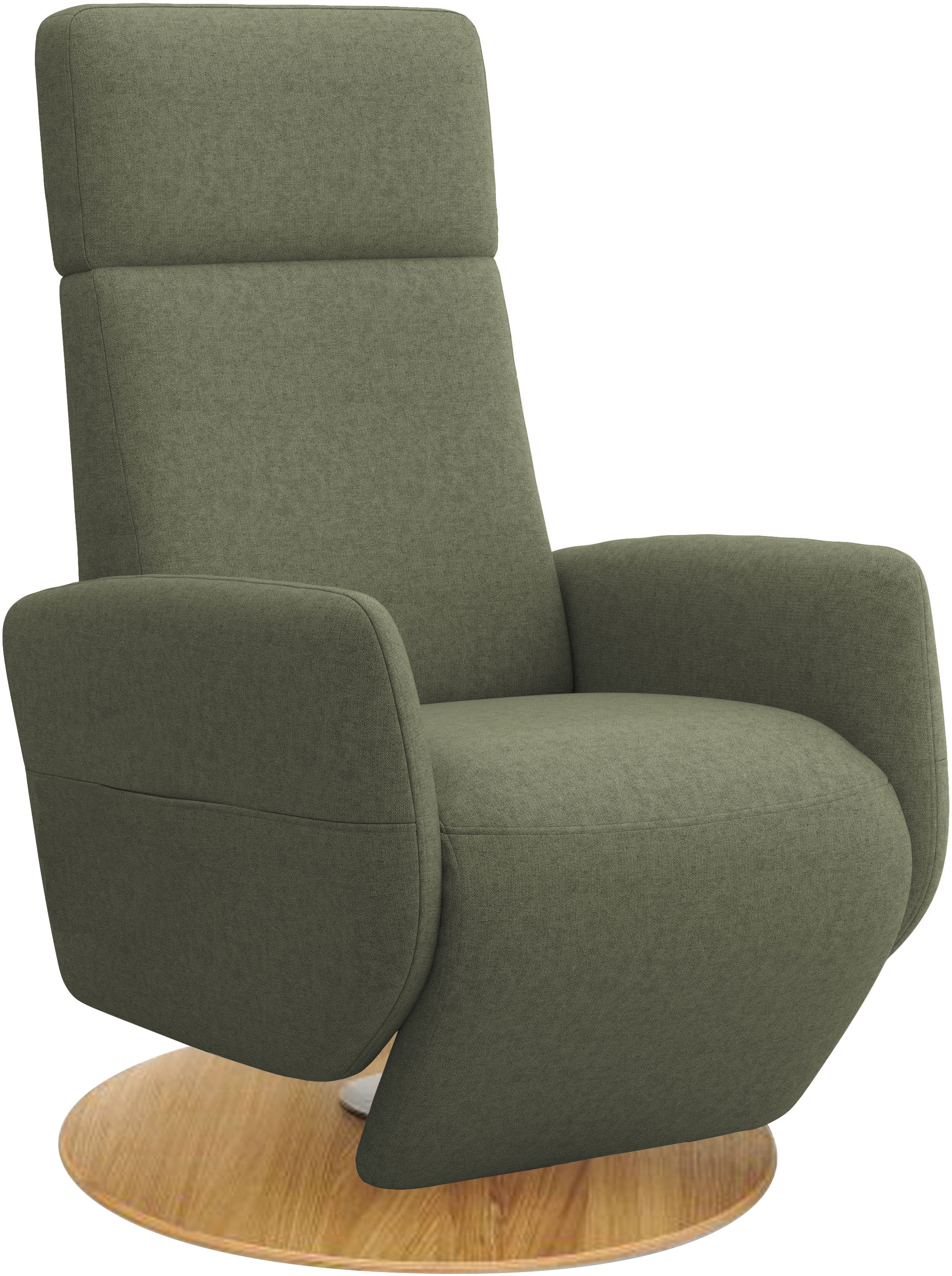 Home affaire TV-Sessel »Rochelle, inkl. Kopfteilverstellung & 360° Drehfunktion« 1 Stk. tlg. TV-Sessel mit Drehfunktion 360 Grad