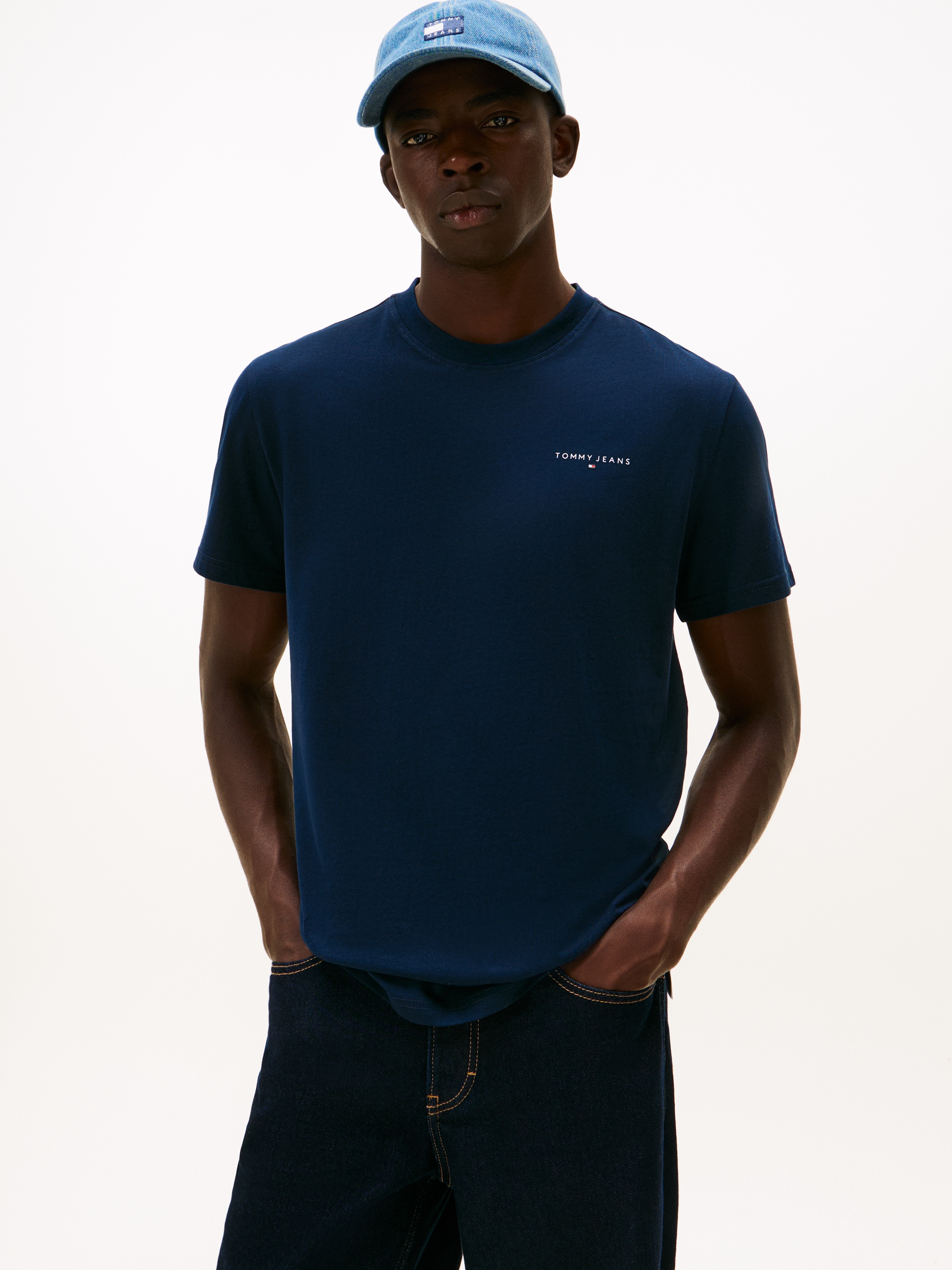 Tommy Jeans T-Shirt »TJM SLIM FIT LINEAR 2PACK« Packung, 2 Stk.