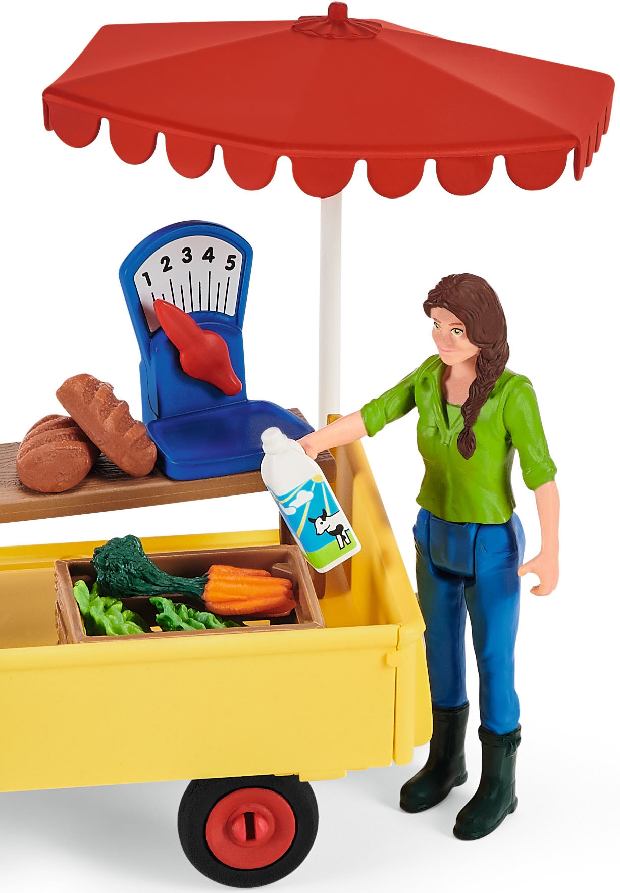 Schleich® Spielwelt »FARM WORLD, Mobiler Farm Stand (42528)«