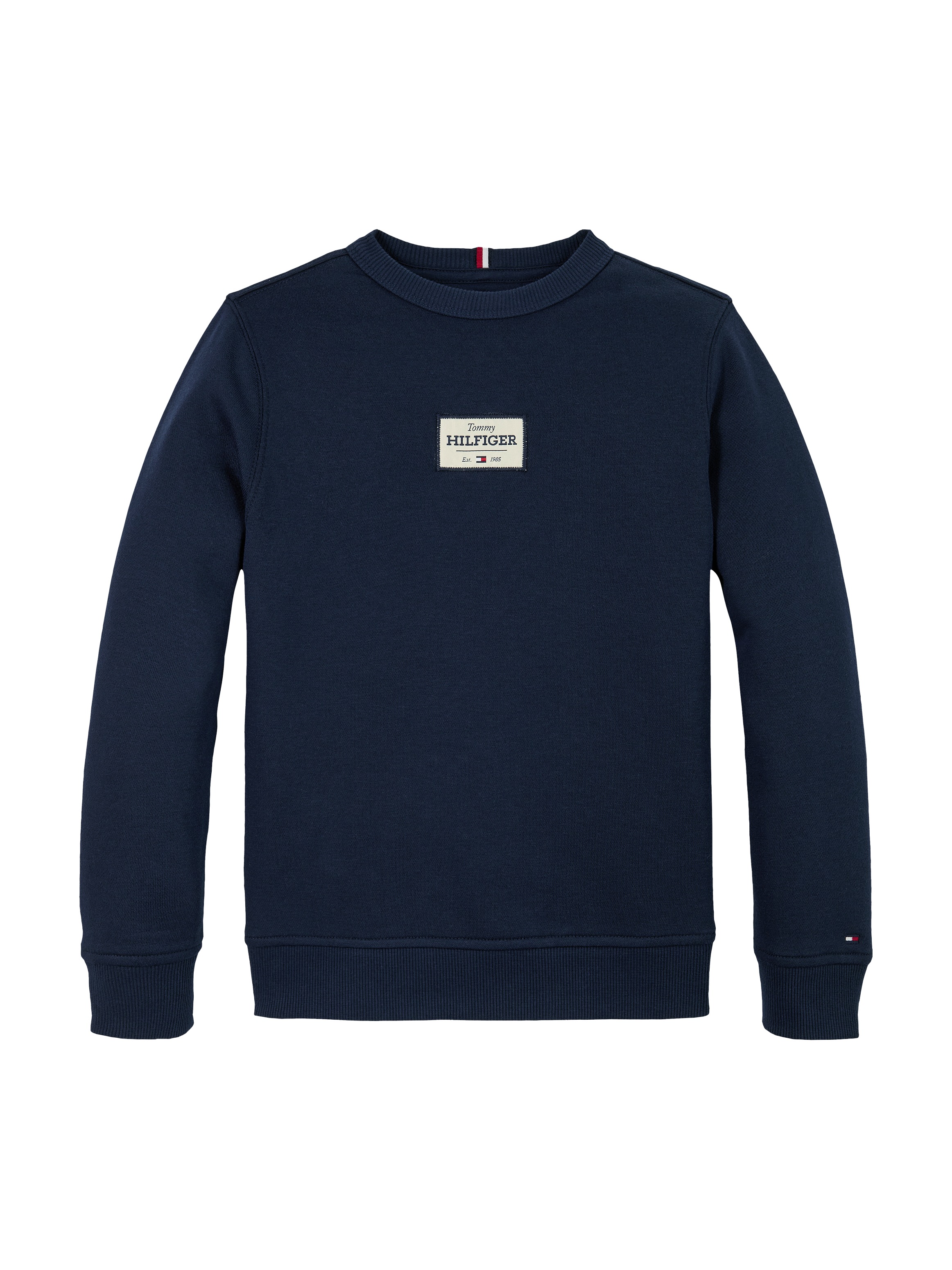 Tommy Hilfiger Sweatshirt »MONOTYPE 1985 LABEL REG SWEATSH«, mit Logo-Patch