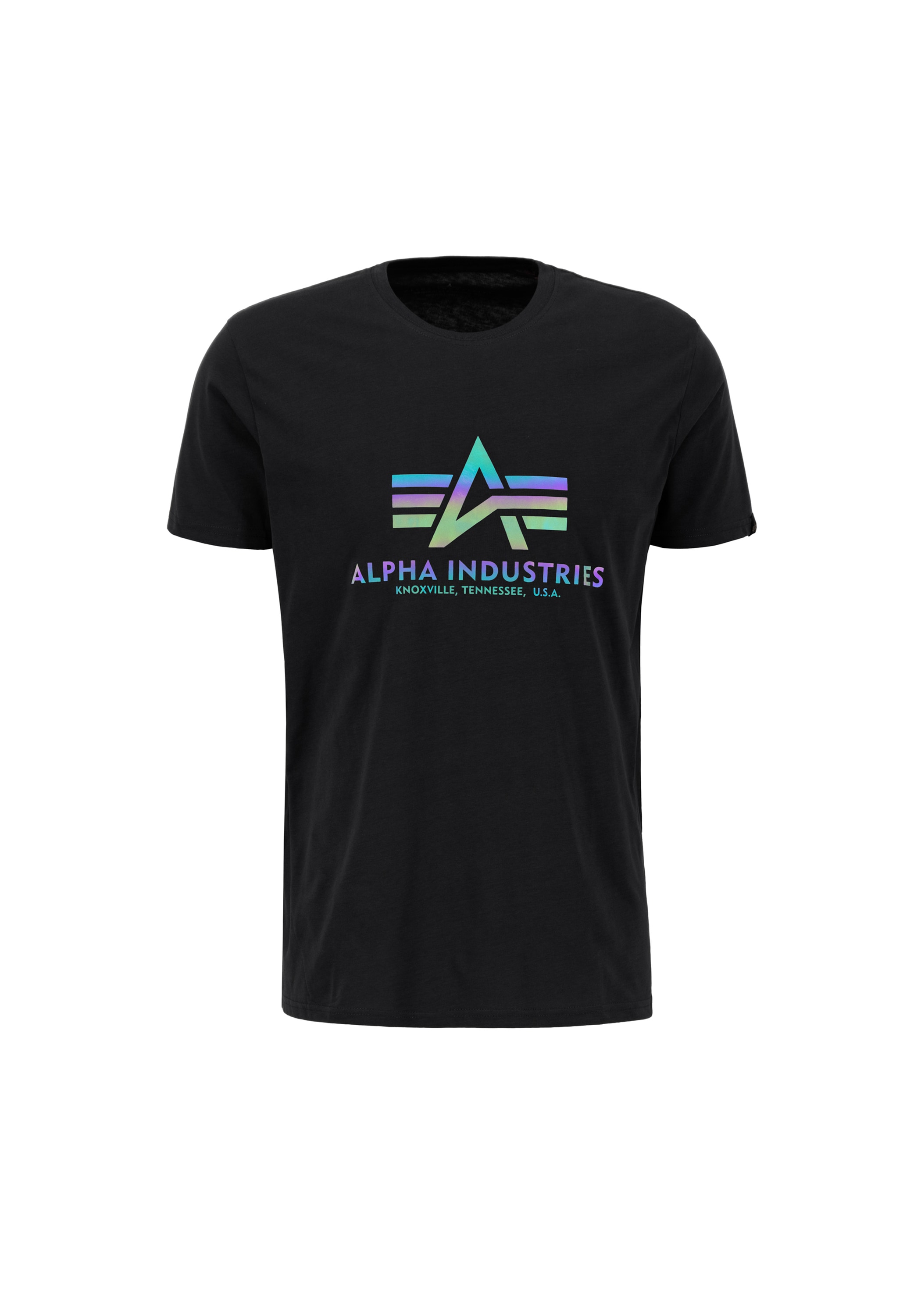 Alpha Industries T-Shirt »Alpha Industries Men - T-Shirts Basic T Rainbow Reflective«