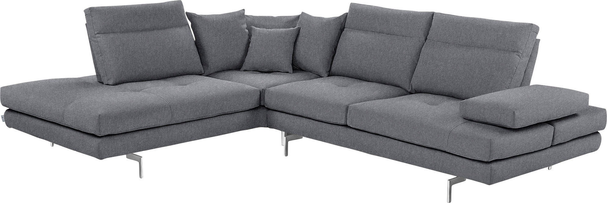 CALIA ITALIA Ecksofa »Toby Wing, L-Form, Designsofa mit sensationellem Sitz günstig online kaufen