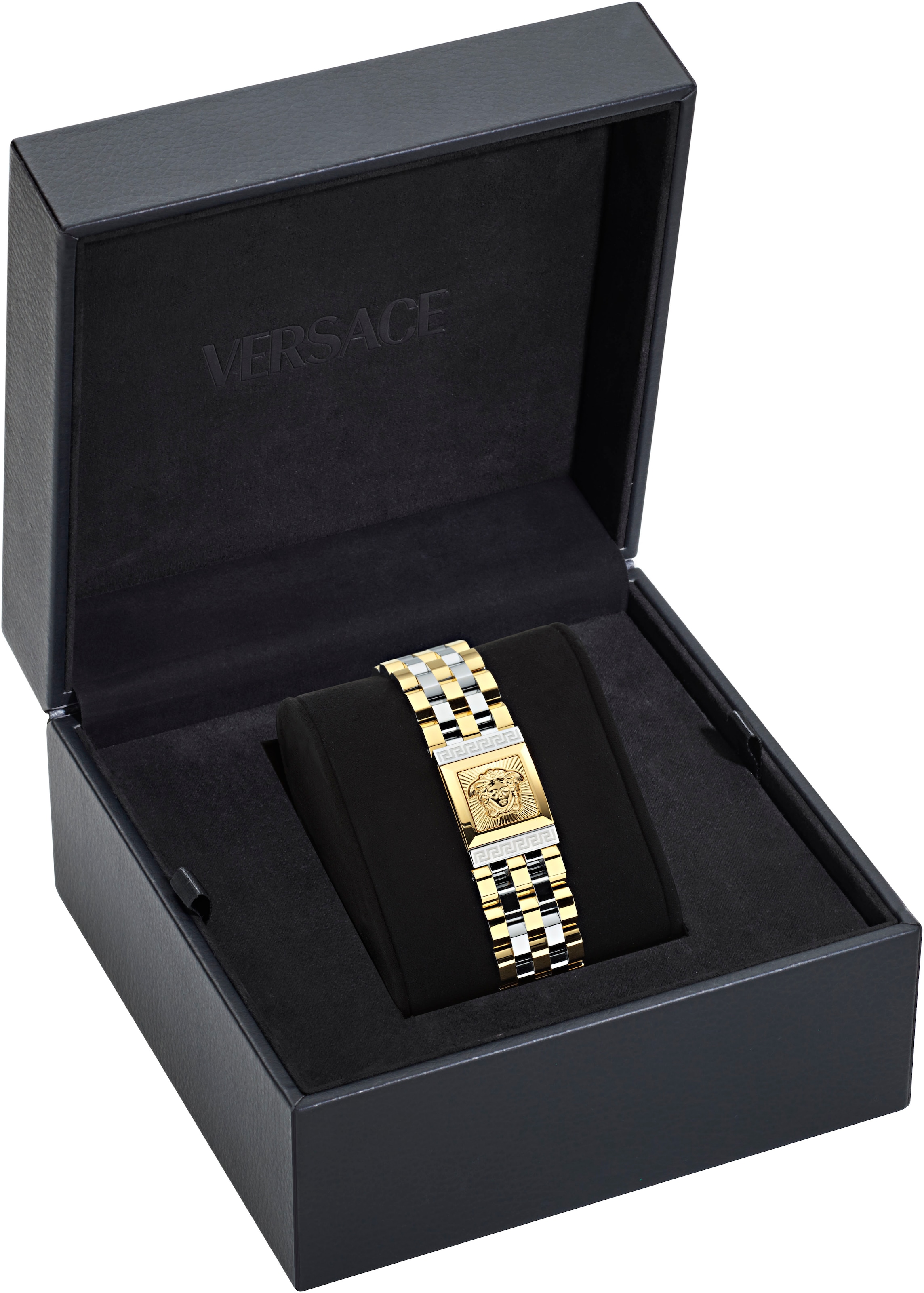 Versace Quarzuhr »VERSACE REVEAL«, Armbanduhr, Damenuhr, Swiss Made, Edelstahlarmband, analog