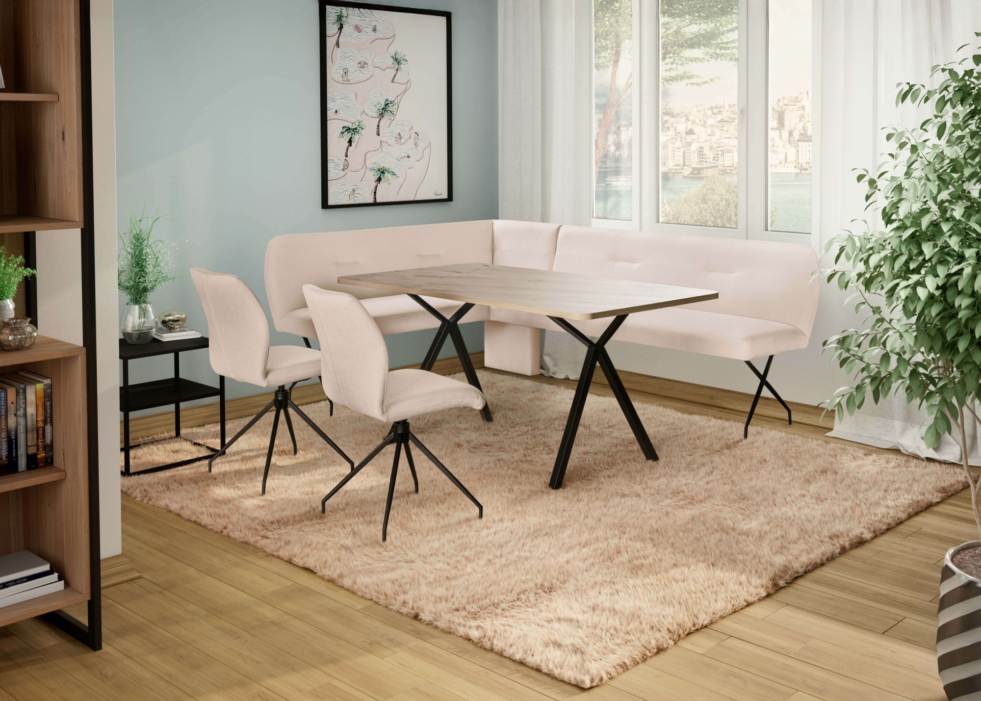 Home affaire Eckbankgruppe »Gabi Essecke, Sitzgruppe, Eckbankgruppe, Küchen günstig online kaufen