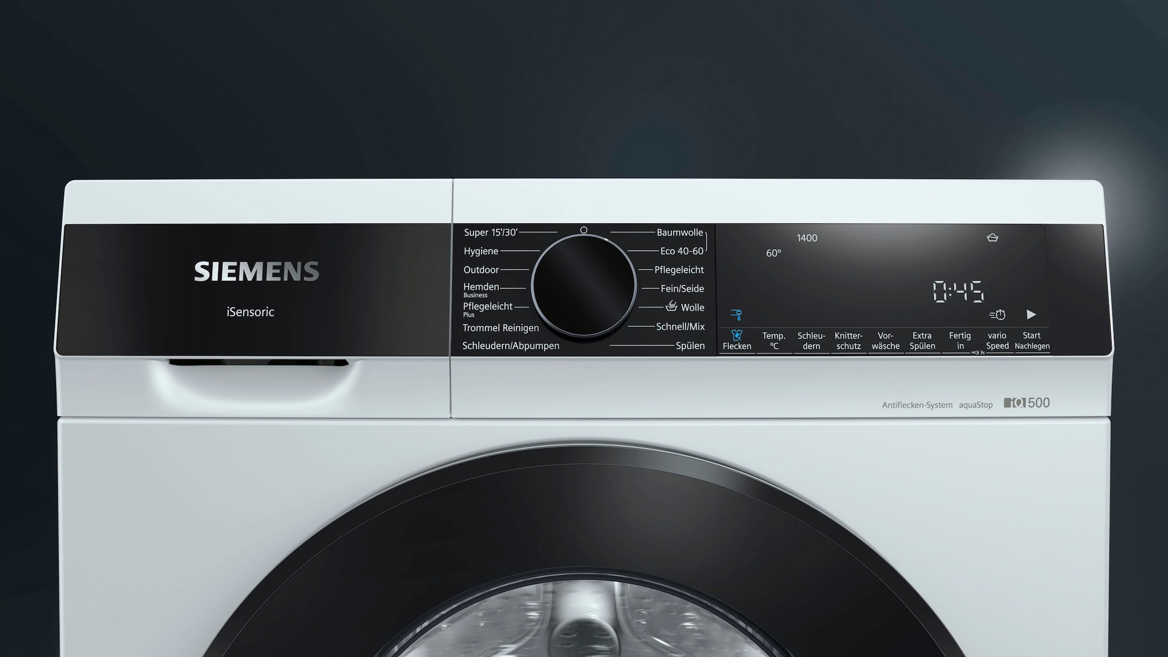 SIEMENS Waschmaschine WG44G2040, kg, 1400 9 iQ500, U/min »WG44G2040«, kaufen