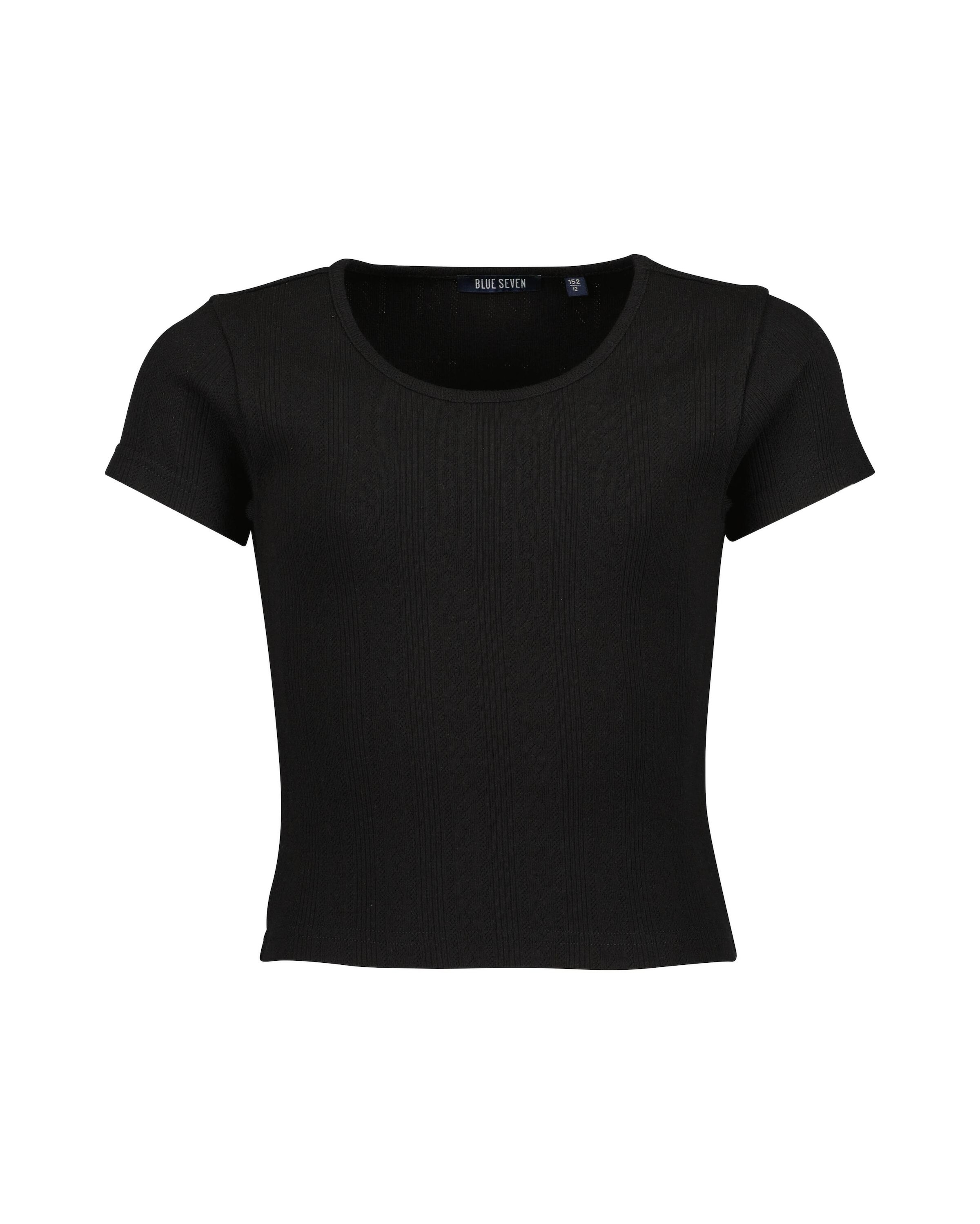Blue Seven T-Shirt »Blue Seven Teenager Mädchen T-Shirts 2er Pack Rundhalsausschnitt«, (2 tlg.)
