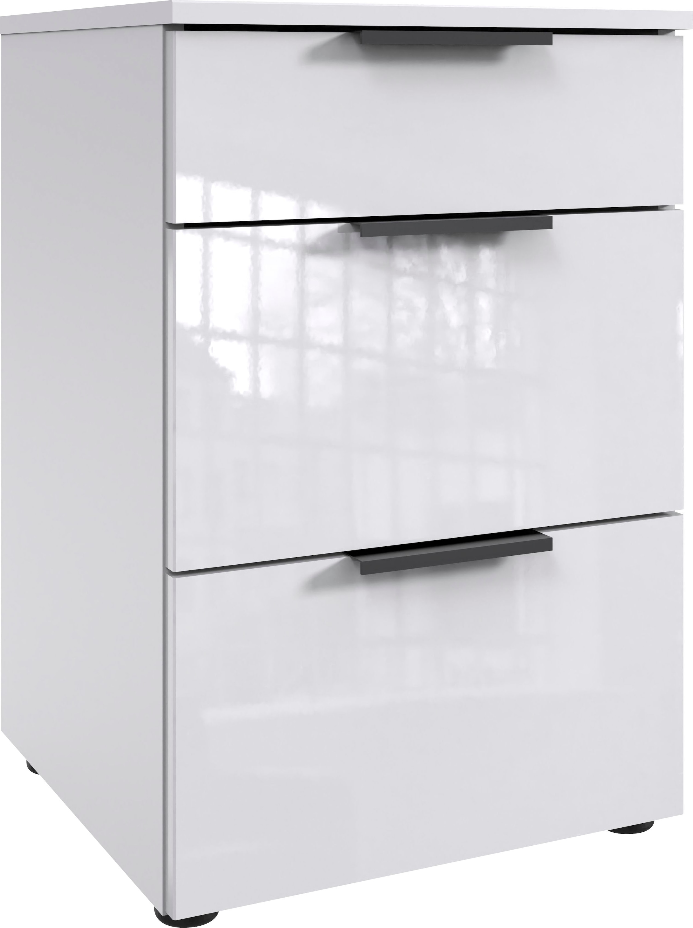 Wimex Nachtkommode »level36 D by fresh to go« mit soft-close Funktion und Lackfronten, 3 Schubladen