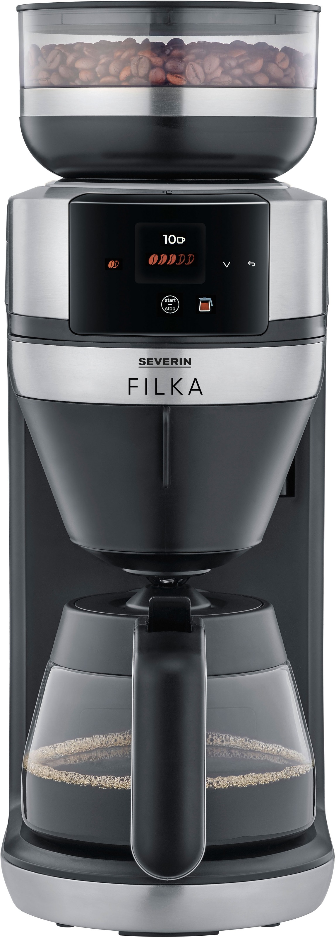 Severin Kaffeemaschine mit Mahlwerk »KA 4852 FILKA (2. Generation), Filterk günstig online kaufen