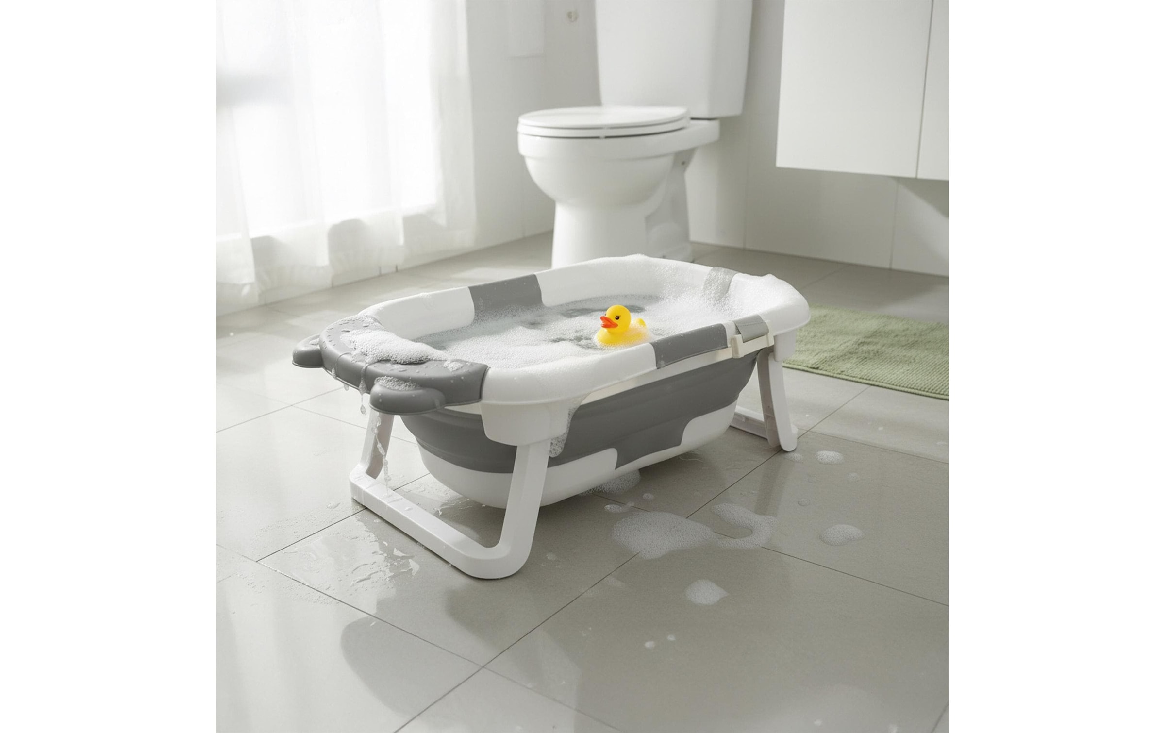 relaxdays Babybadewanne Höhe 21,5 cm
