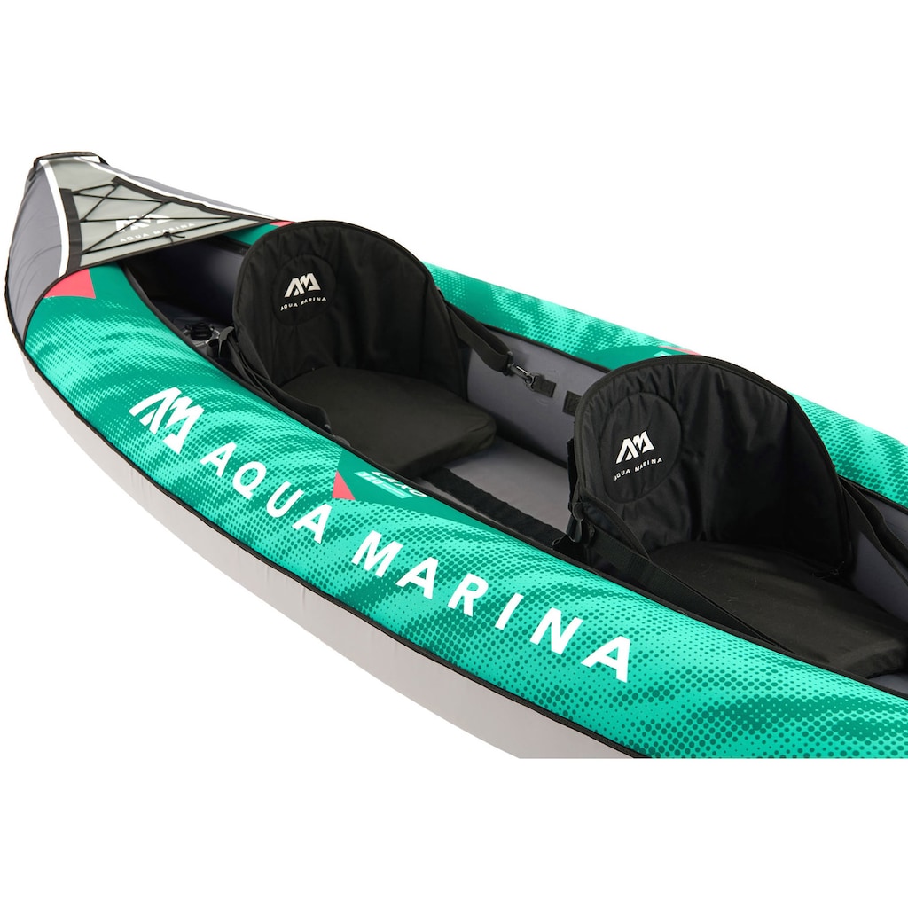 Aqua Marina Zweierkajak, (Set, 8 St., mit 2 Paddeln und Luftpumpe)