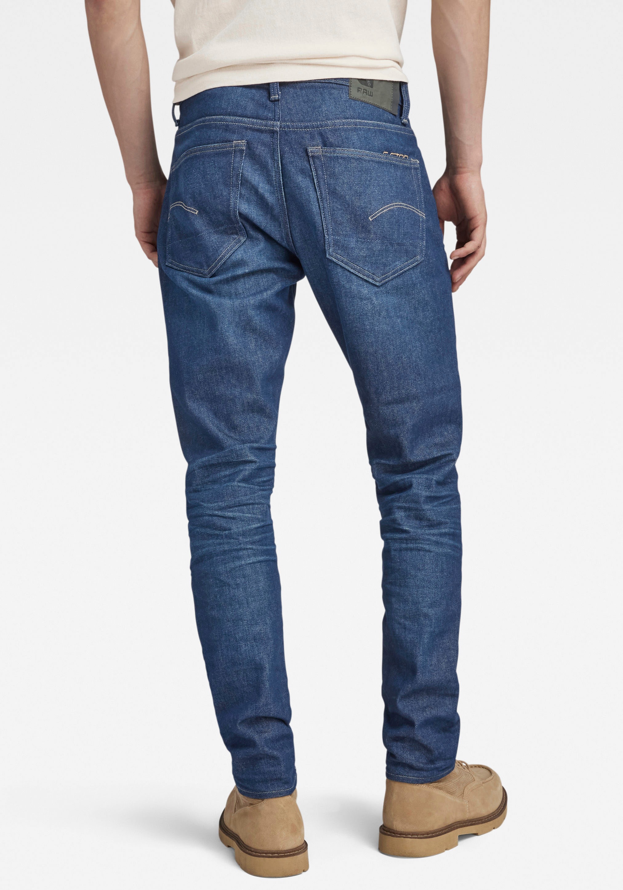 G-STAR Slim-fit-Jeans »3301 Slim«, mit toller Waschung und Elasthan