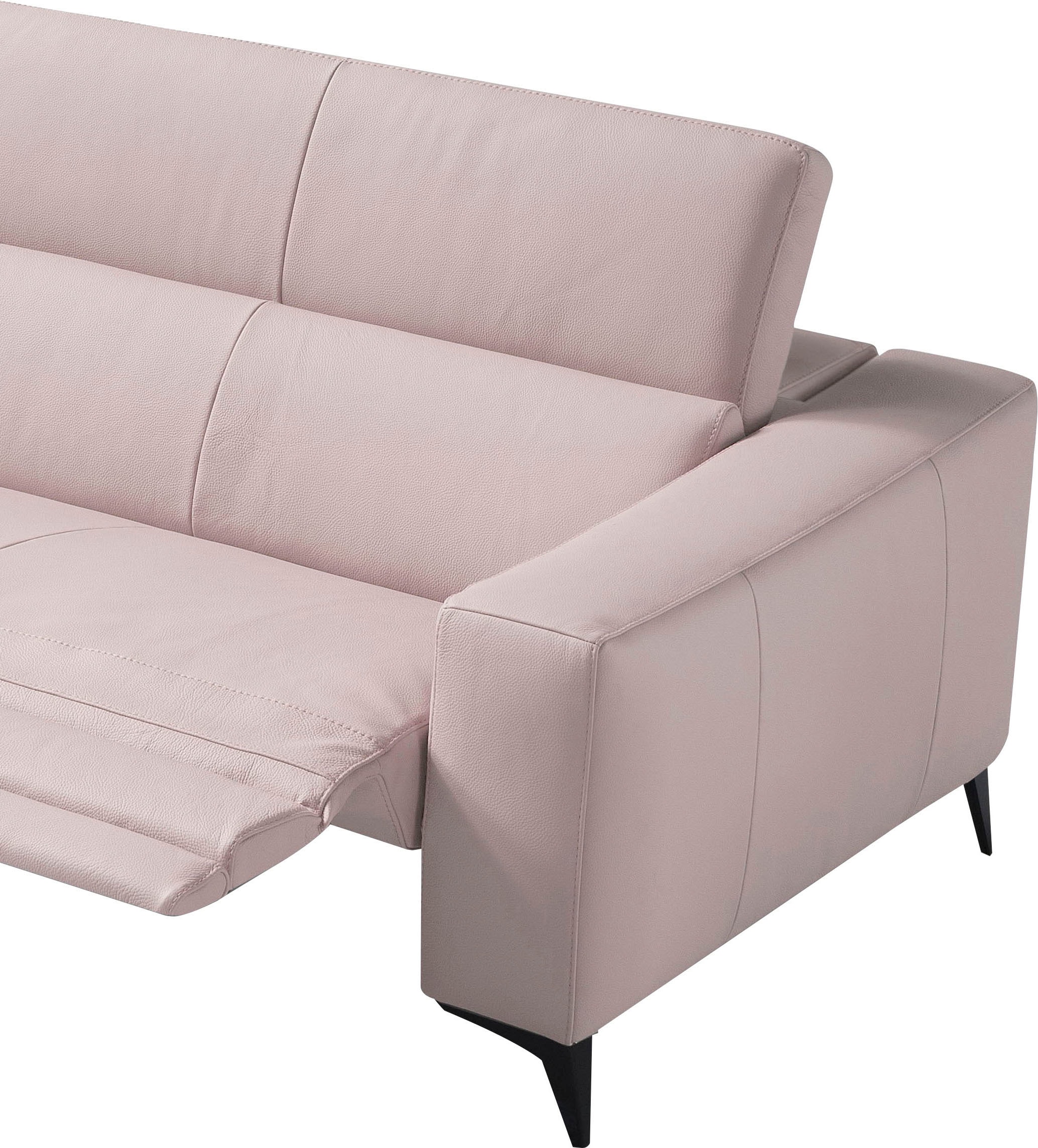 Egoitaliano Ecksofa »Edith, Designsofa mit hohem Sitzkomfort, L-Form«, inkl günstig online kaufen