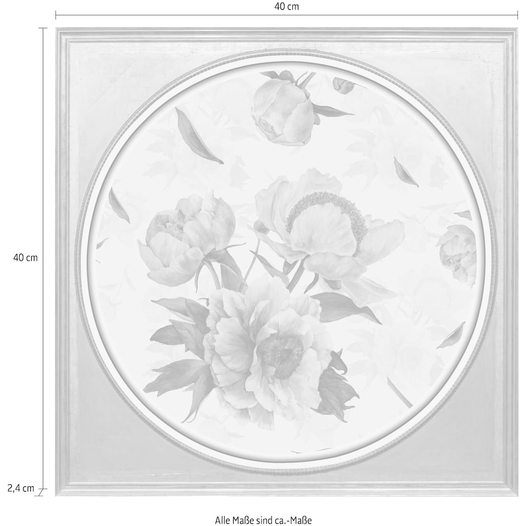 queence Acrylglasbild »Blumen«