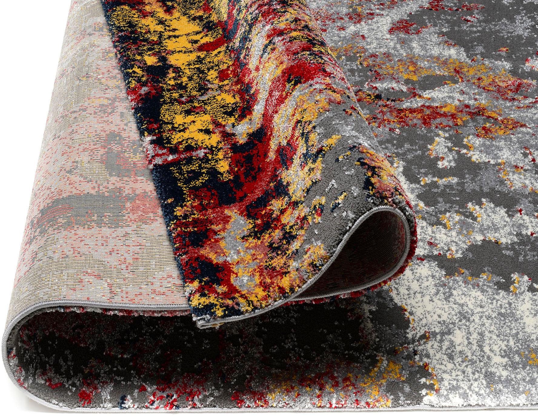 OCI DIE TEPPICHMARKE Teppich »HIGH & LOW ONE« rechteckig 20 mm Höhe Hochflor, Langflor, 3D Hochtief-Optik, Wohnzimmer