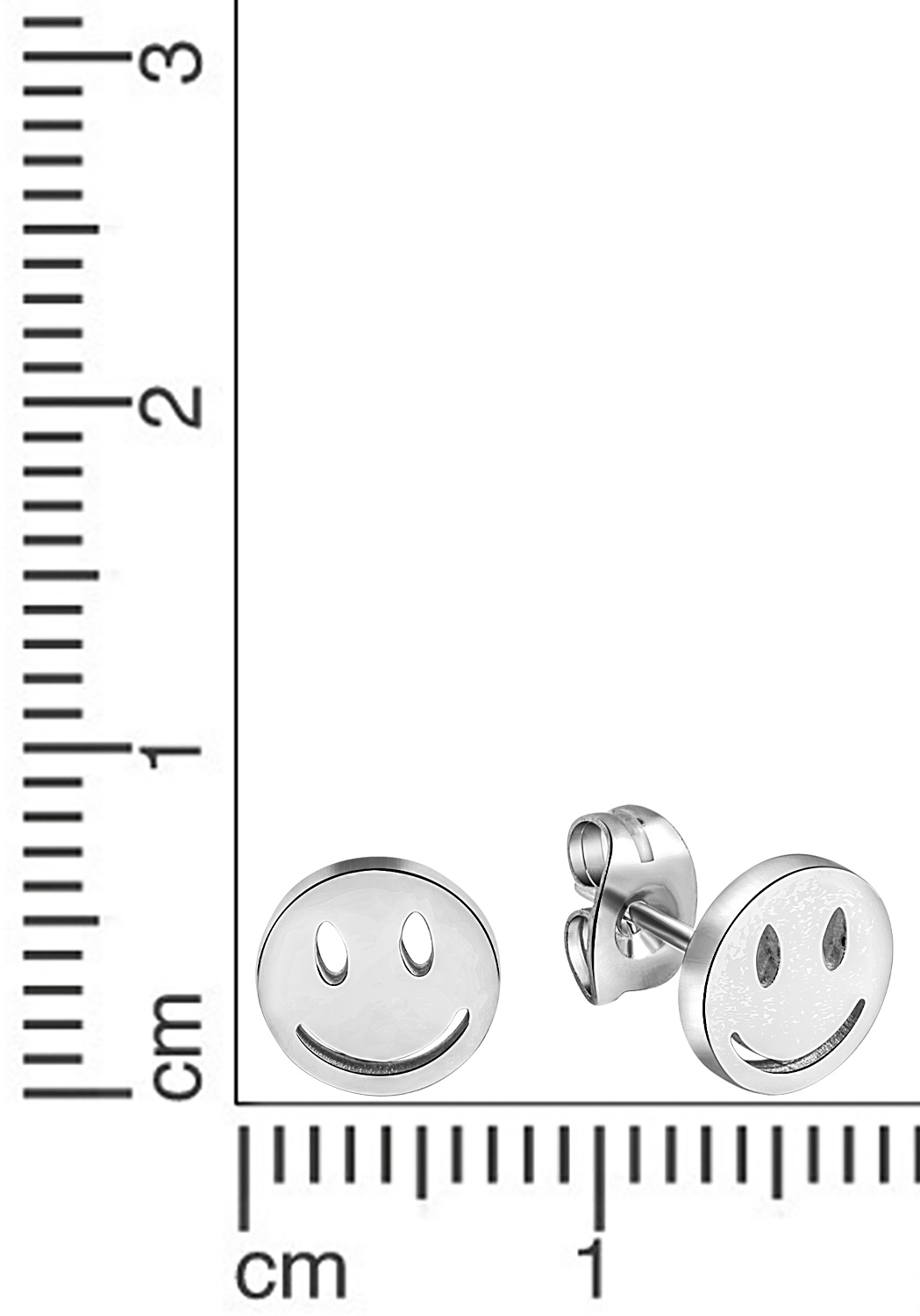 Firetti Paar Ohrstecker »Schmuck Geschenk Ohrschmuck Smile«