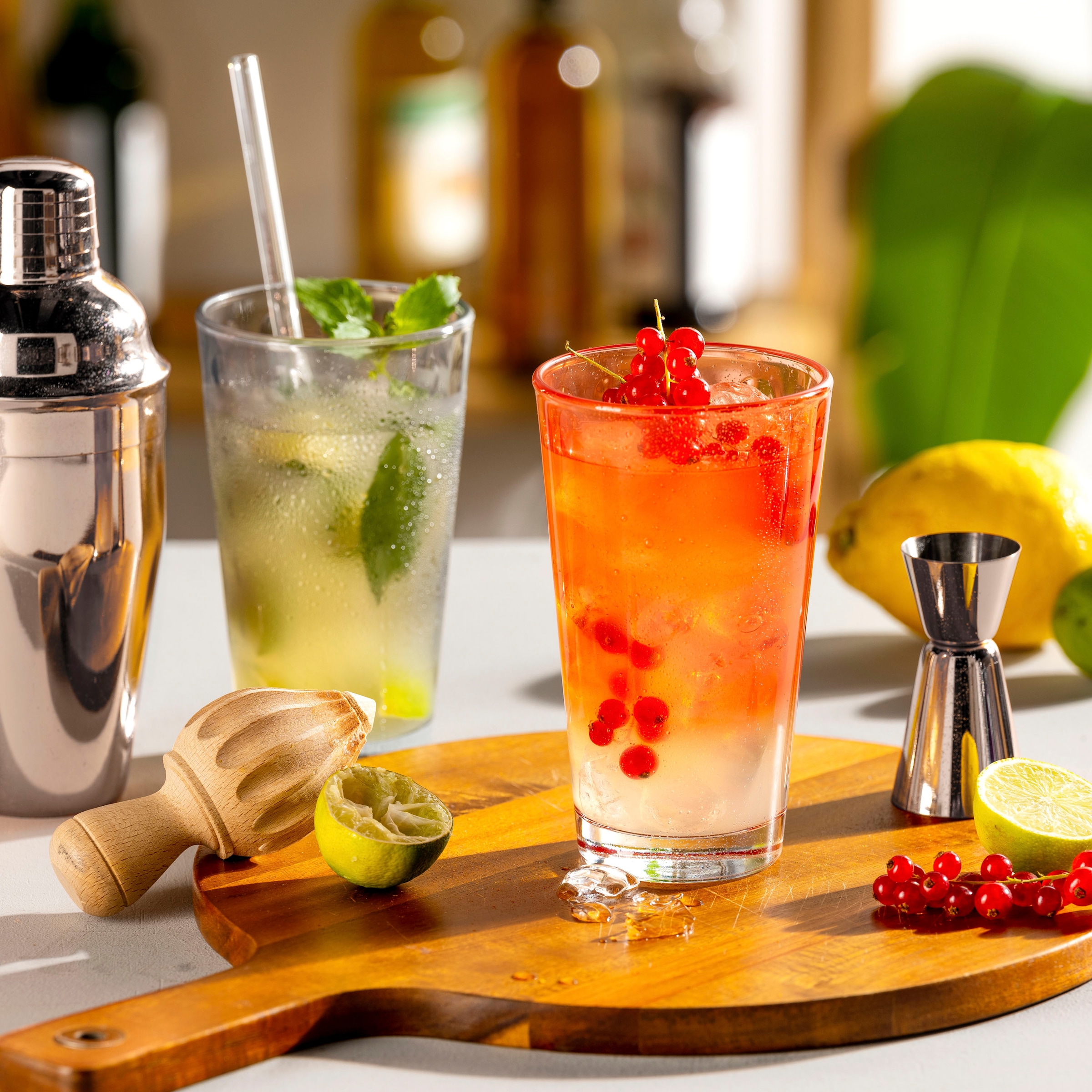 LEONARDO Gläser-Set »OPTIC«, (Set, 4 tlg.), 540 ml, 4-teilig