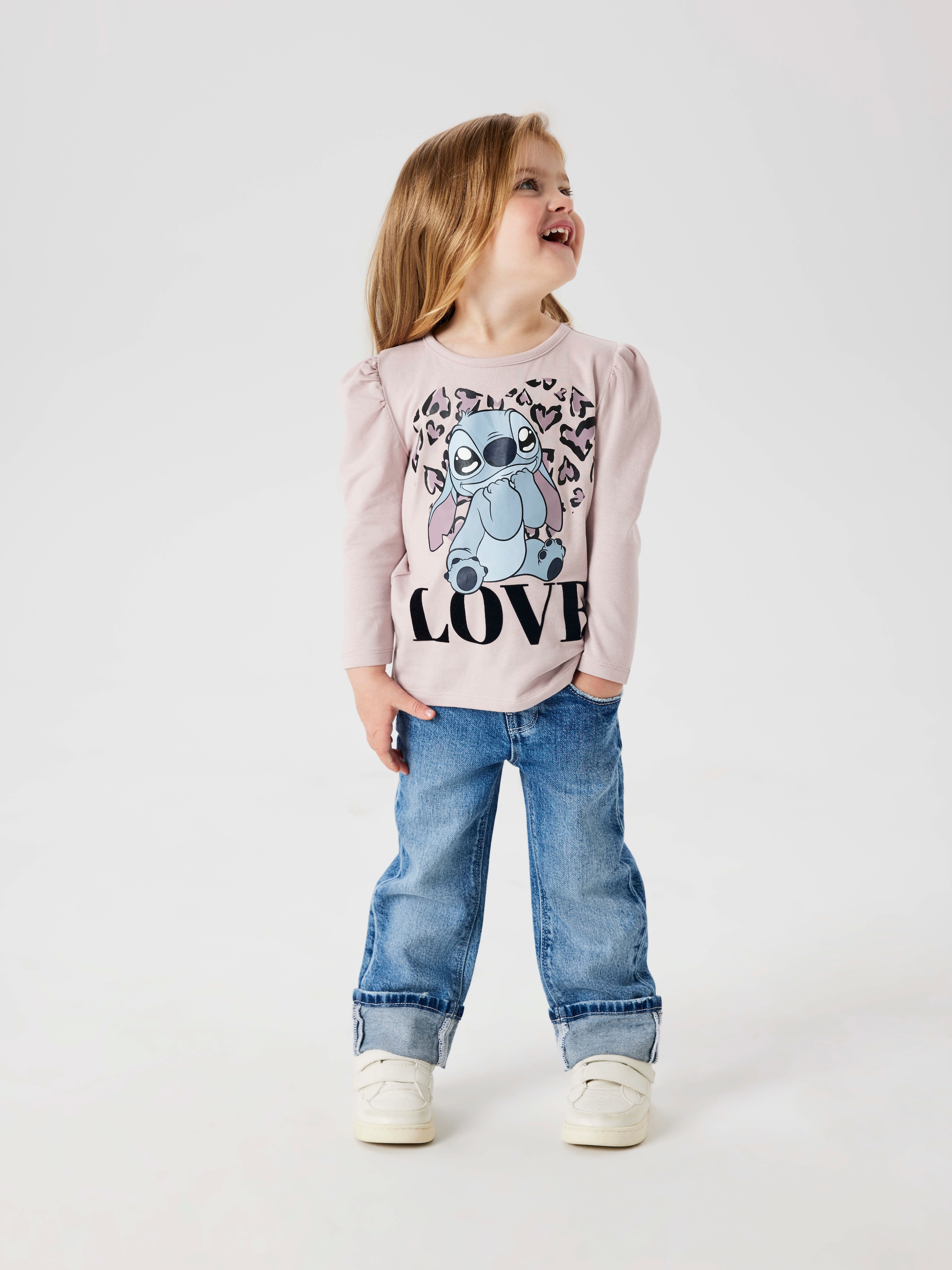 Name It Longtop »NMFJAMIN STITCH LS TOP BOX NOOS WDI«
