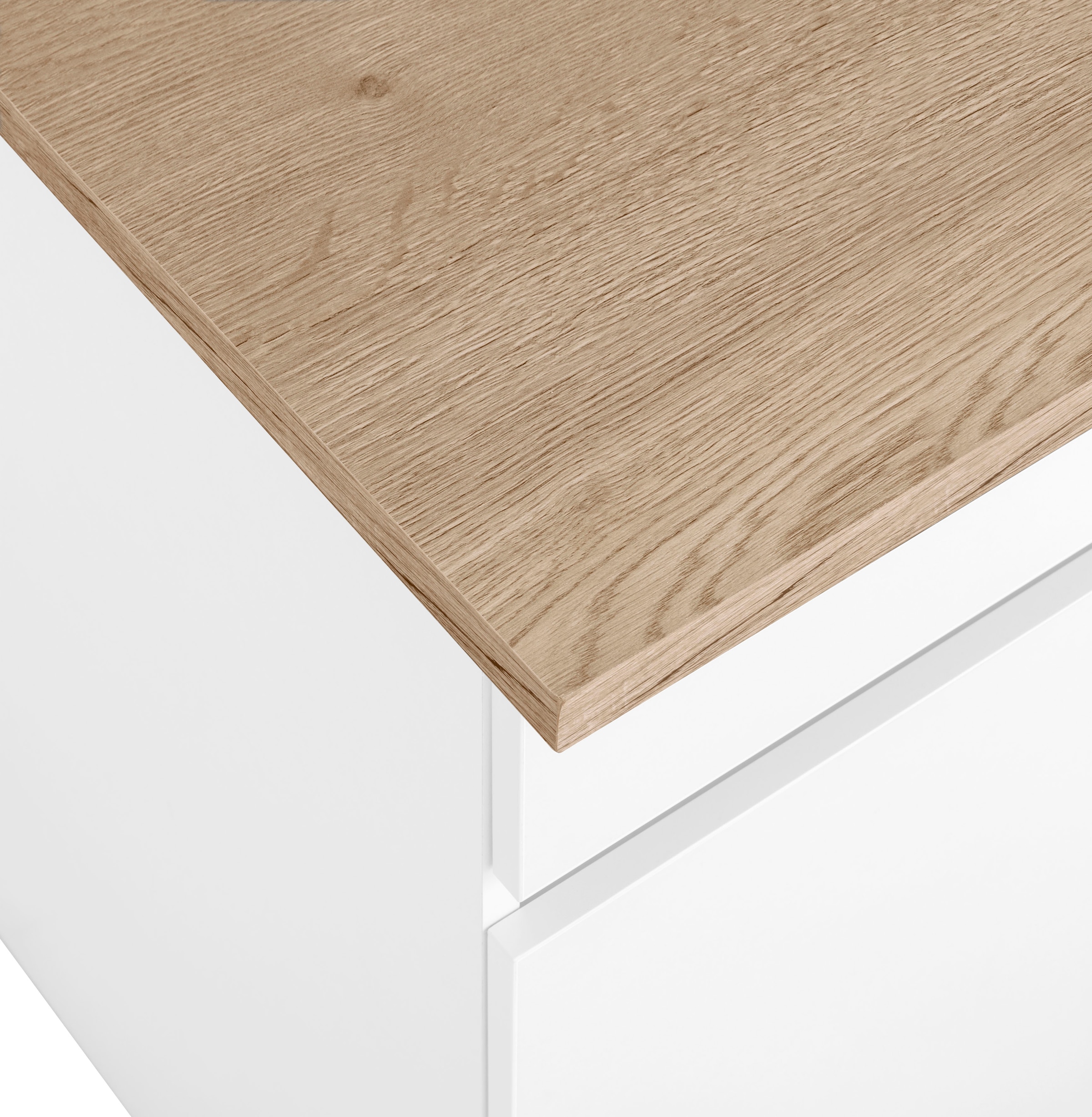 OPTIFIT Winkelküche »Roth« Stellmaße 300x175 cm, wahlweise mit E-Geräten, mit Apothekerschrank