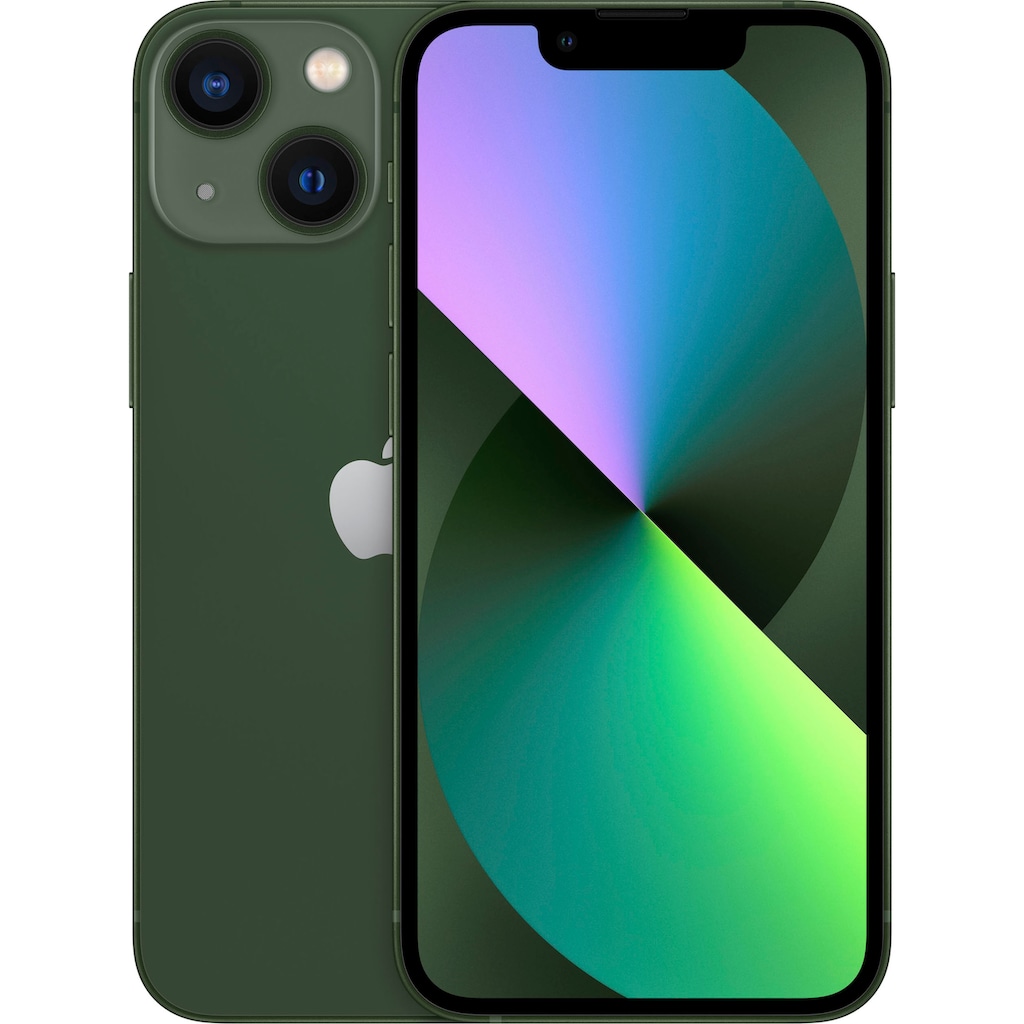 Apple Smartphone »iPhone 13 mini«, Alpine Green, 13,7 cm/5,4 Zoll, 128 GB Speicherplatz, 12 MP Kamera