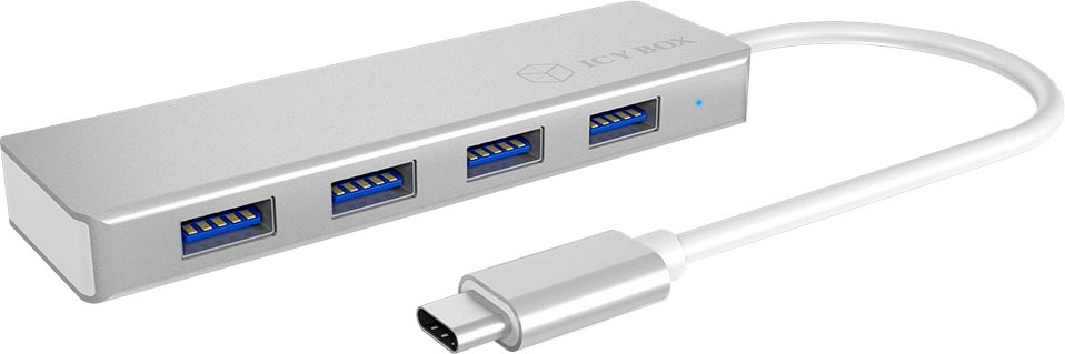 ICY BOX Computer-Adapter »ICY BOX 4 Port USB 3.0 Type-C Hub«