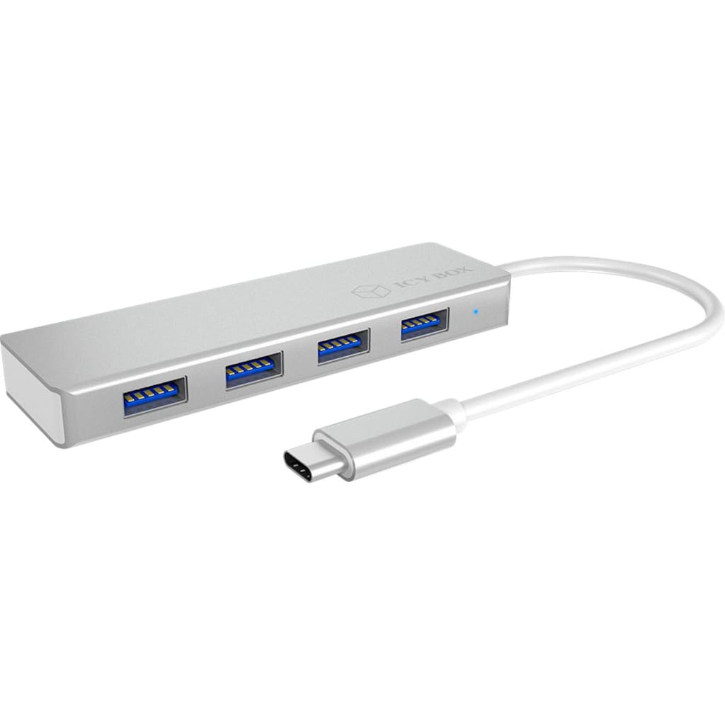 ICY BOX Computer-Adapter »ICY BOX 4 Port USB 3.0 Type-C Hub«