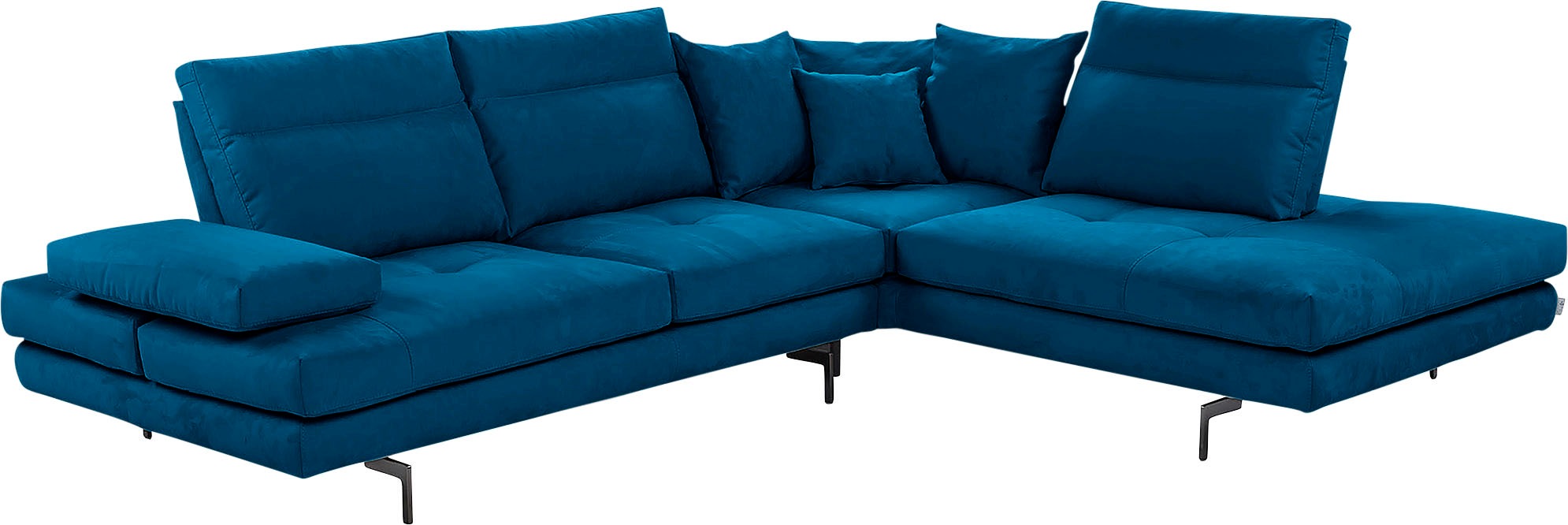 CALIA ITALIA Ecksofa »Toby Wing, Komfortsofa mit Sitzkomfort der Extraklass günstig online kaufen