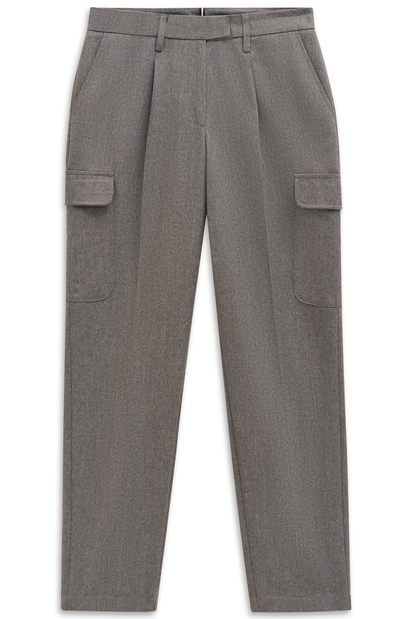 bugatti Cargohose »Stretch-Mix«, mit Bundfalte & normaler Passform