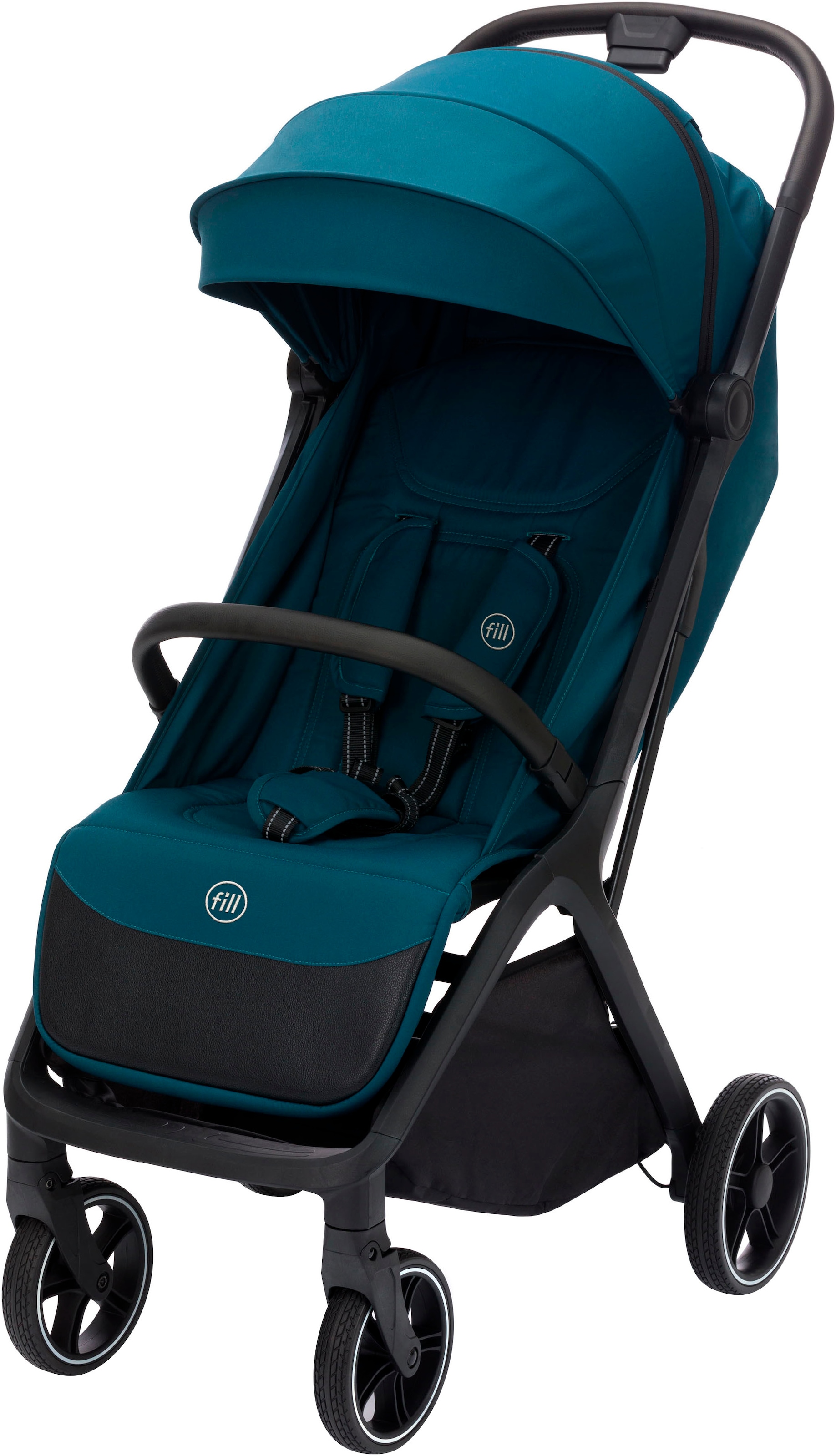 Fillikid Kinder-Buggy »Cooper, türkis-schwarz«, 22 kg