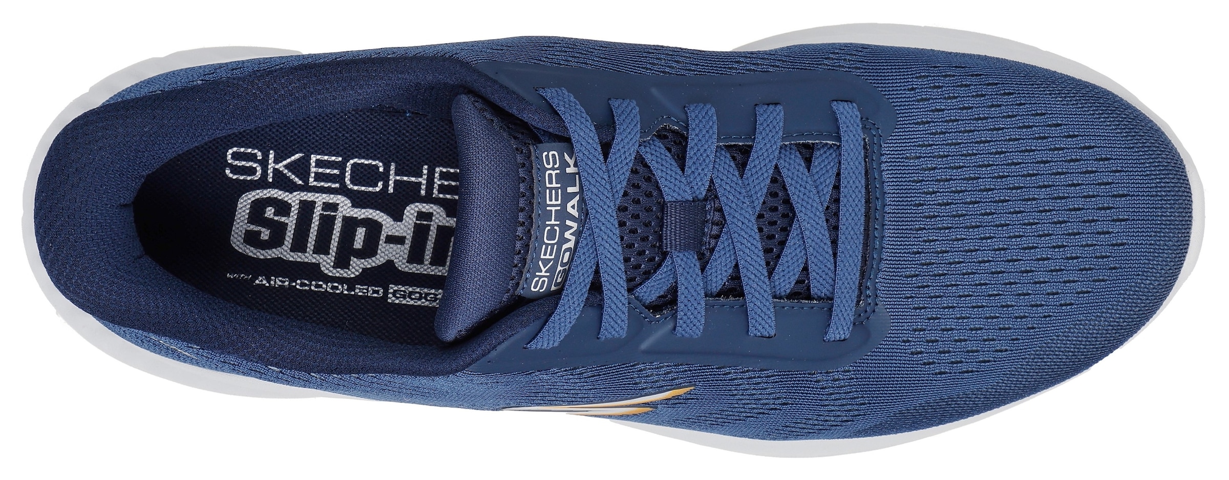 Skechers Slip-On Sneaker »GO WALK NOW-PAYTON«, Trainingsschuh, Schnürschuh mit Handsfree Slip-ins