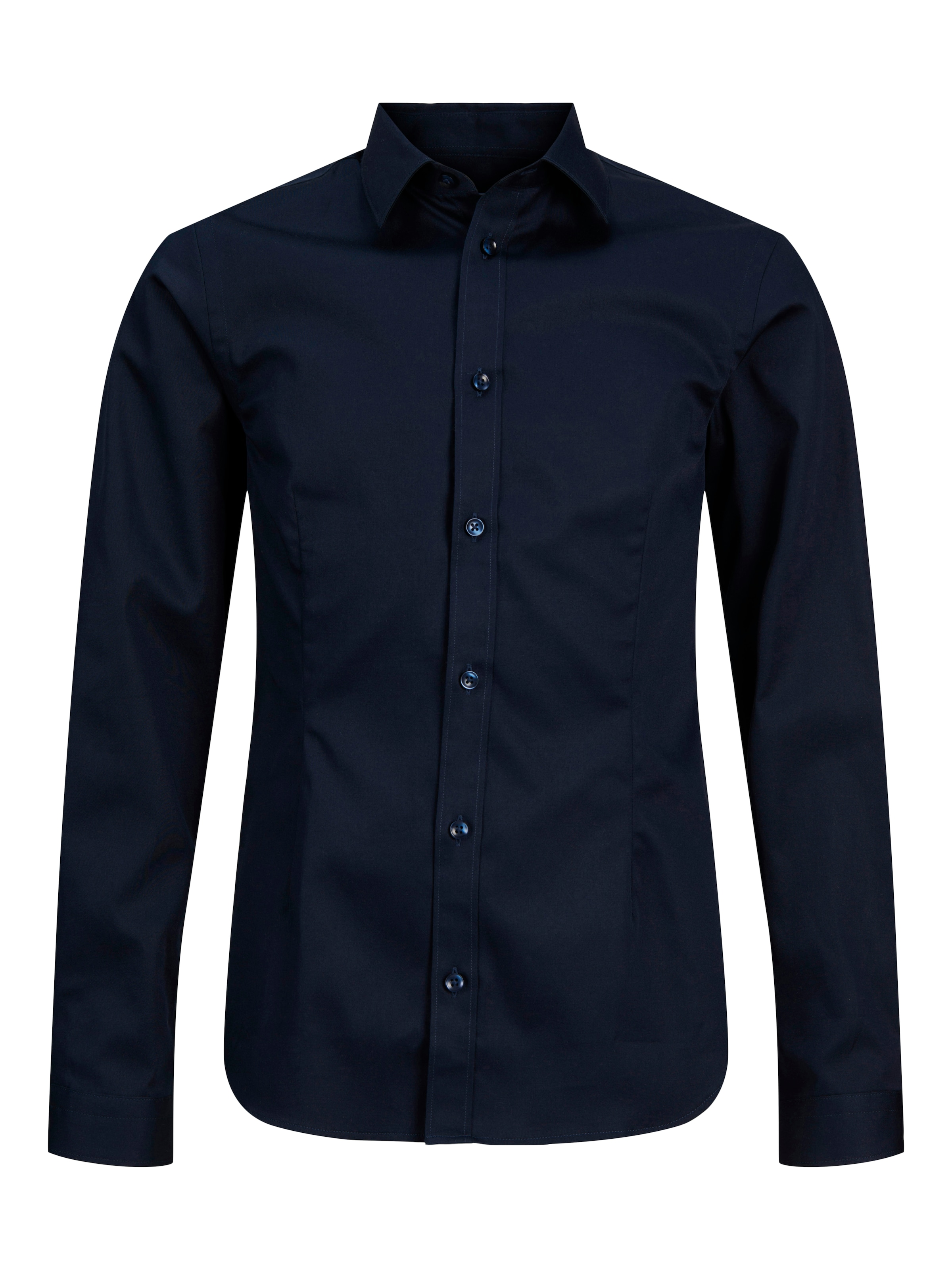 Jack & Jones Junior Langarmhemd »JPRPARMA cool, elastisch, kombinierbar« Baumwollmischung, regular fit
