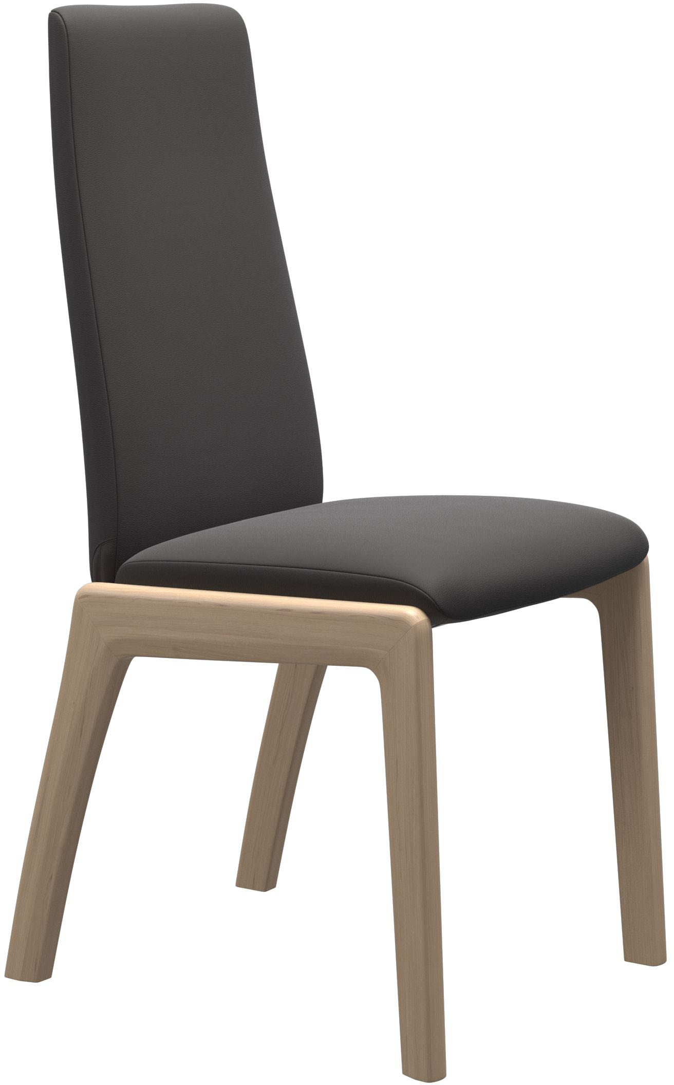 Stressless® Polsterstuhl »Laurel«, Leder PALOMA, High Back, Größe M, mit abgerundeten Beinen in Eiche natur