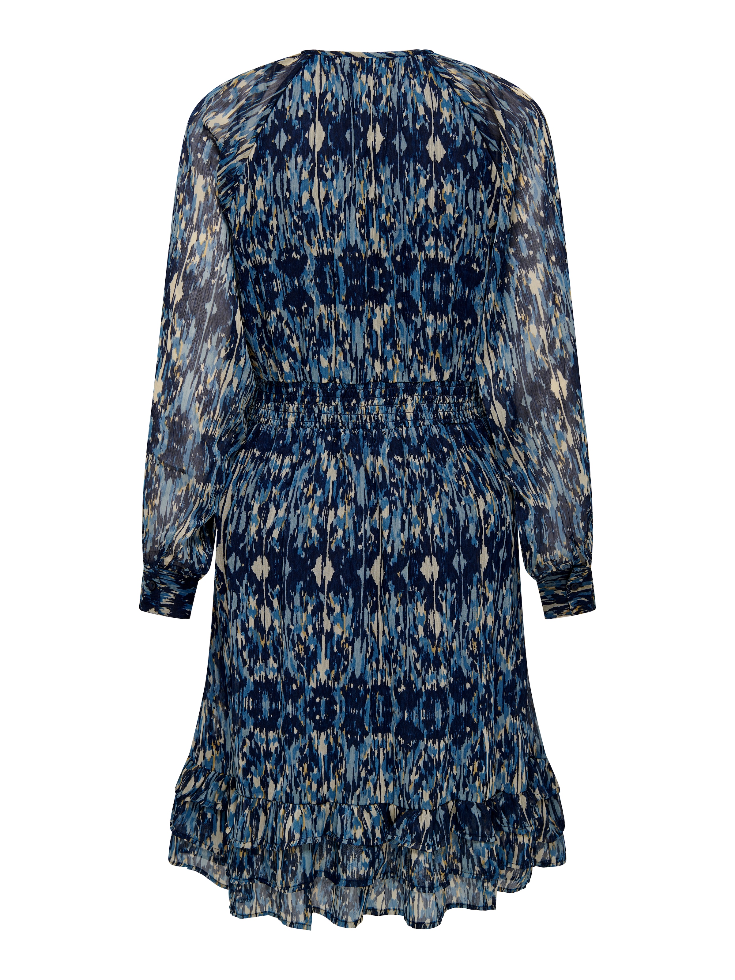 ONLY Minikleid »ONLVIVA LIFE L/S LAYER DRESS PTM« Sommerkleid