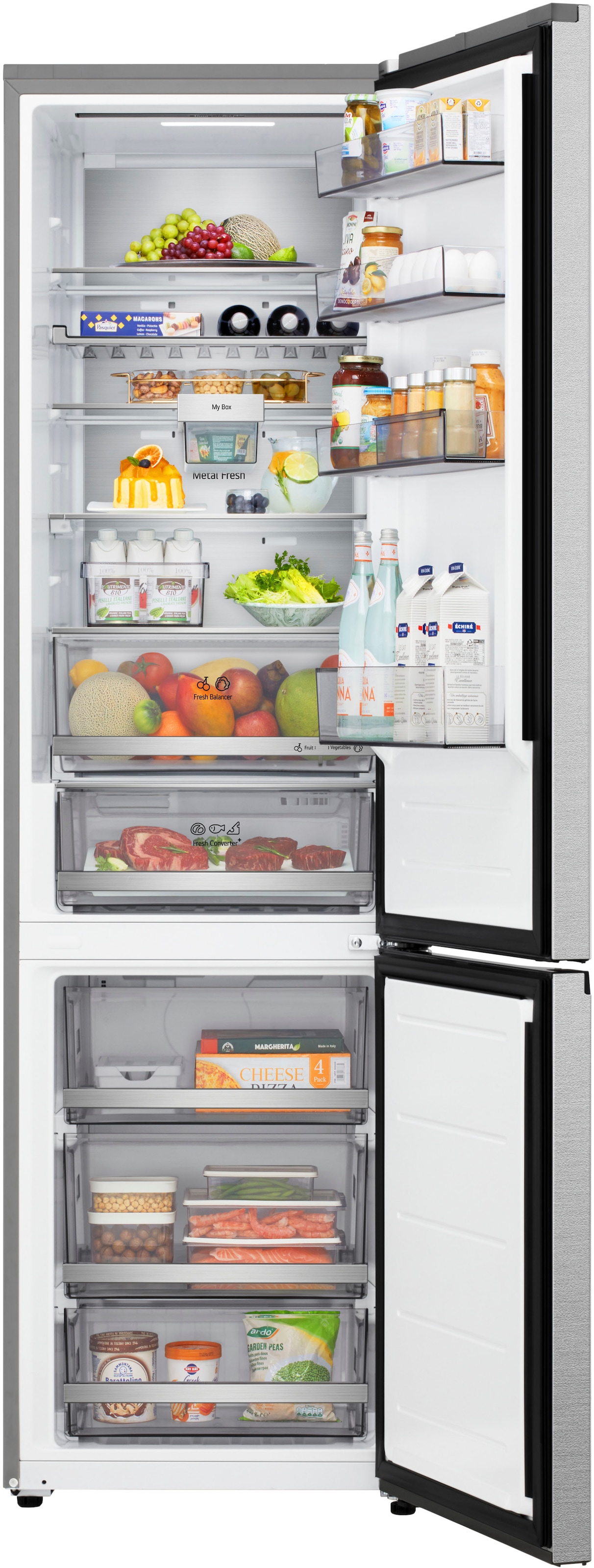 LG Kühl-/Gefrierkombination »GBBS726AMB« 203 cm hoch 59,5 cm breit Fit&Max: Vollintegrierbar & Maximale Ausstattung
